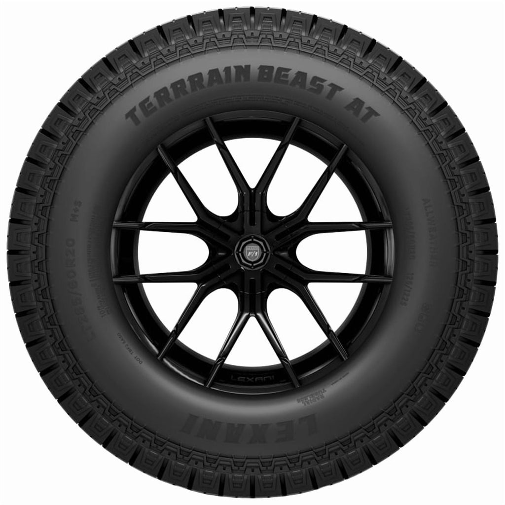 1 Lexani Terrain Beast AT LT235/85R16 120/116Q All Terrain 50K Warranty 10 PLY LXSTAT1685020 / 235/85/16 / 2358516