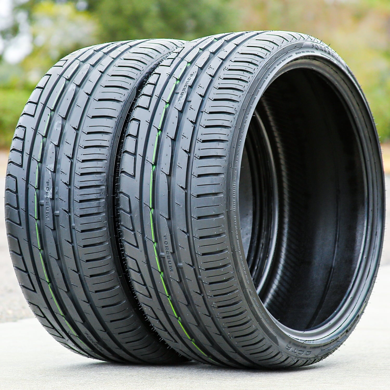 Pair of 2 (TWO) Forceum Octa 225/40R18 ZR 92Y XL A/S High Performance All Season Tires Fits: 2014-15 Honda Civic Si, 2013 Toyota Corolla LE