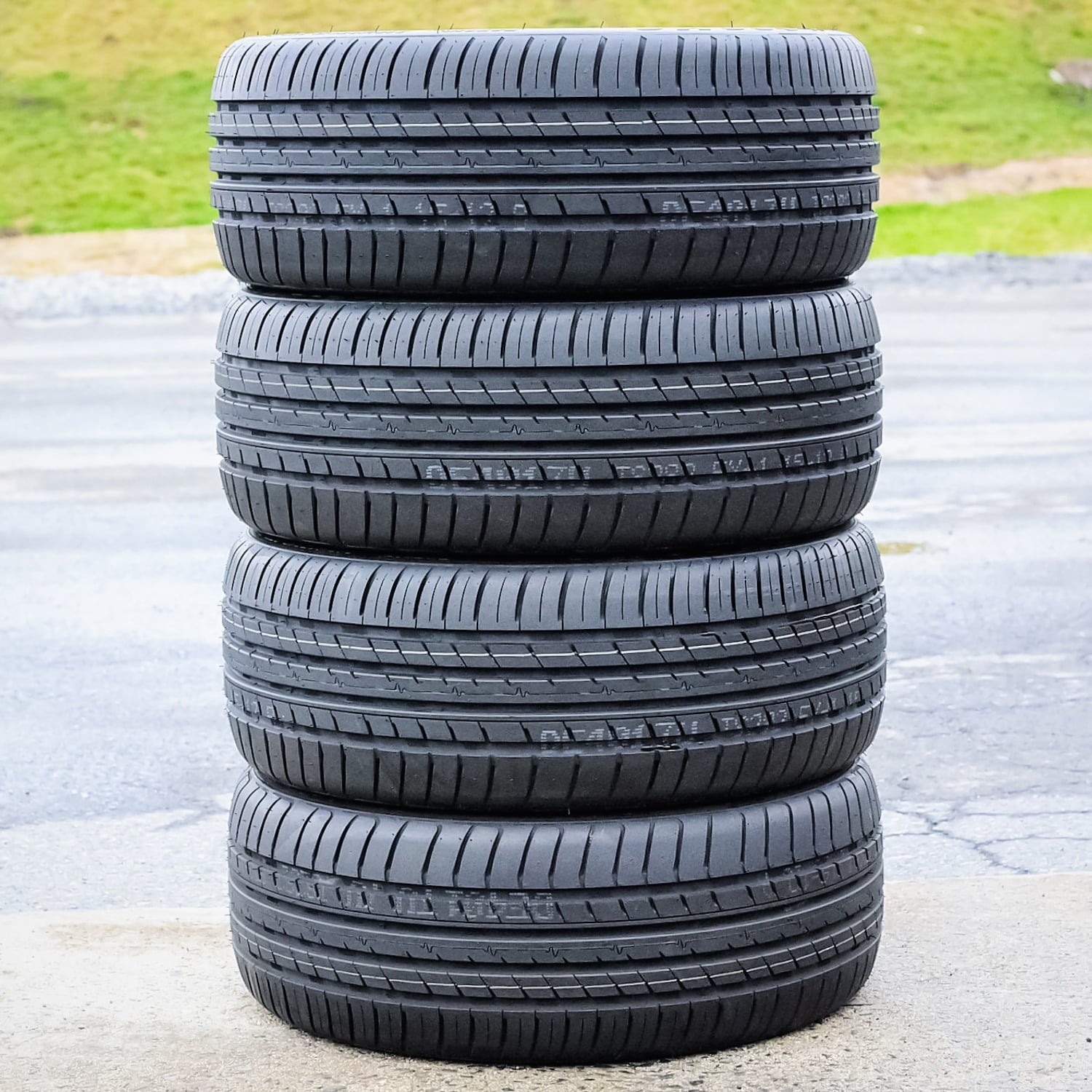 Pair of 2 (TWO) Cosmo MuchoMacho 225/50ZR17 225/50R17 98W All Season High Performance Tires Fits: 2012-15 Chevrolet Cruze LT, 2012-18 Ford Focus Electric