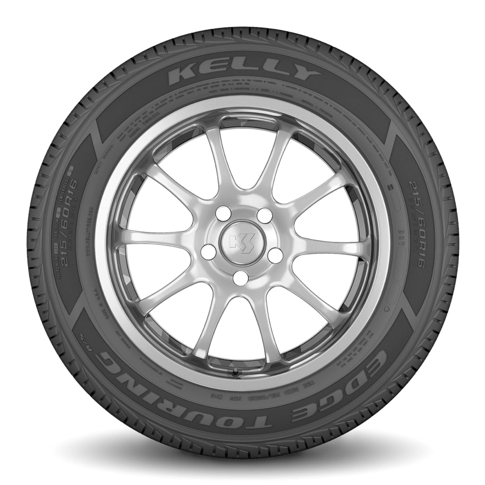 Kelly Edge Touring A/S All Season 195/65R15 91H Passenger Tire