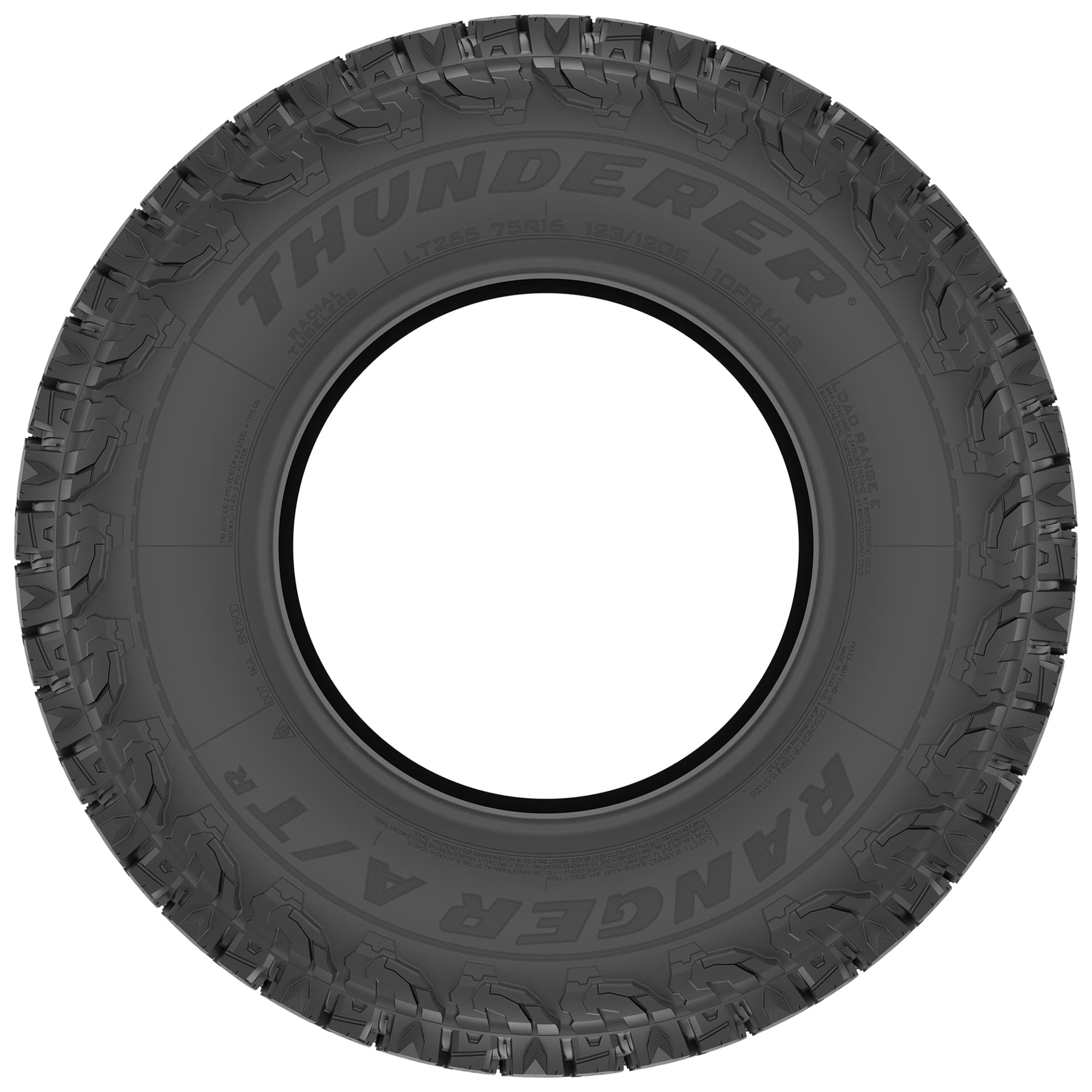 Thunderer Ranger ATR All Terrain LT275/70R18 125/122S E Light Truck Tire