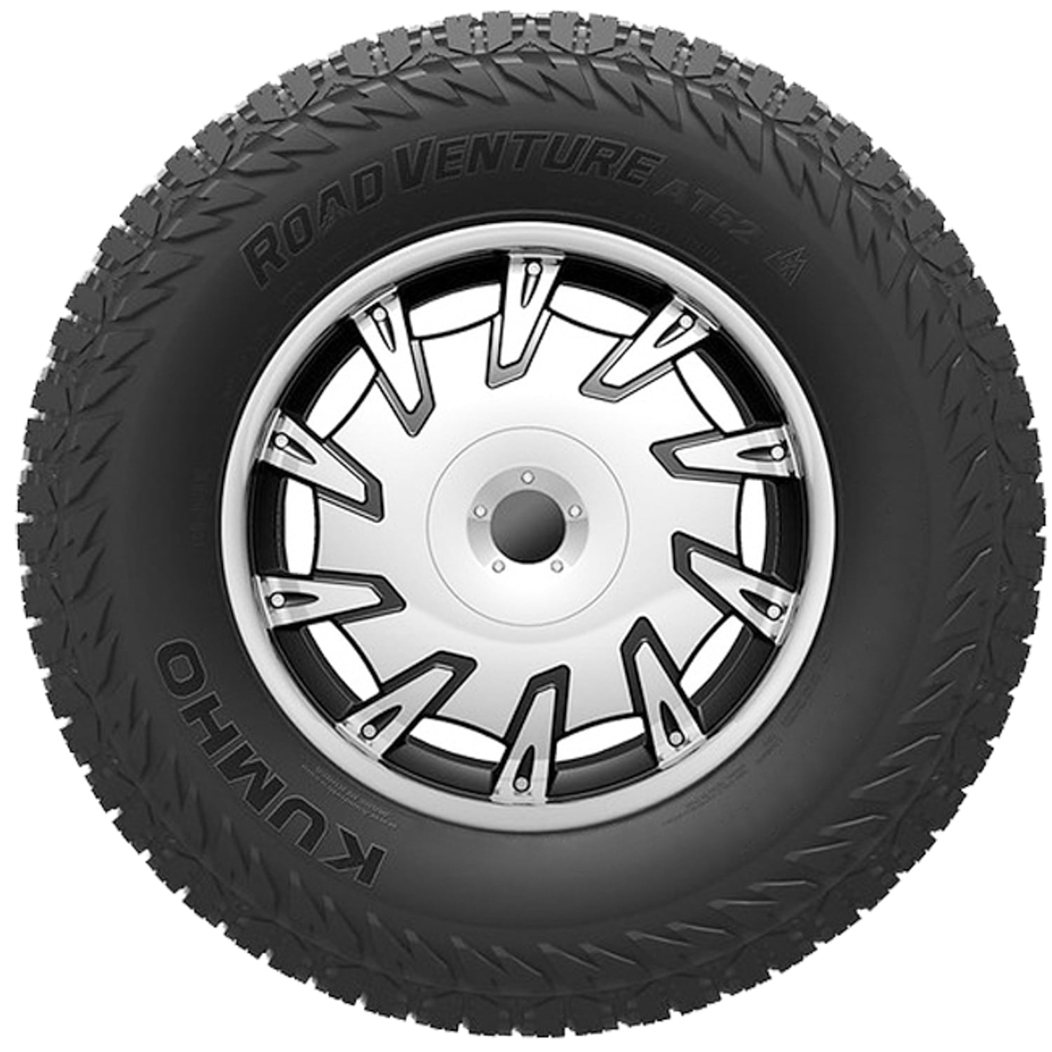 Kumho Tire Kumho Road Venture AT52 35X12.5R18/12 128R BW All Terrain Tire