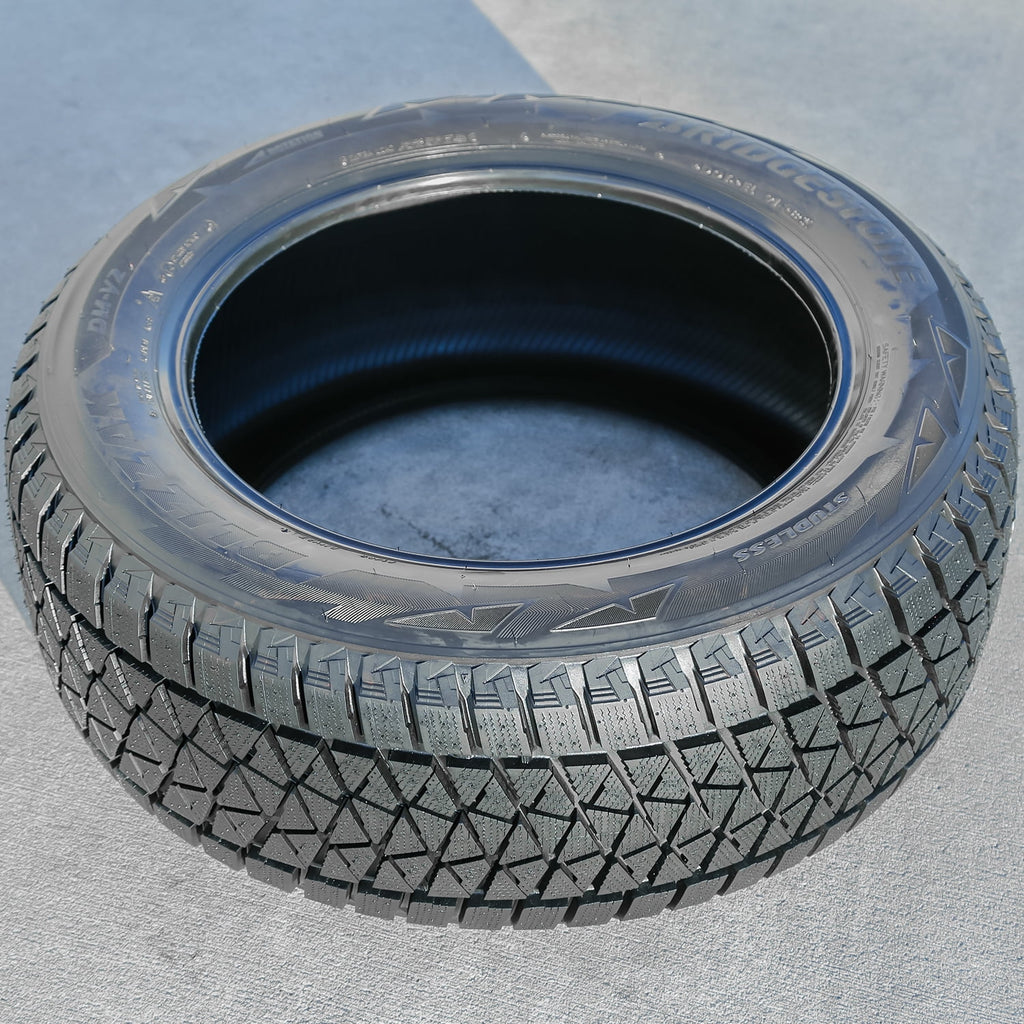 Bridgestone Blizzak DM-V2 275/45R20 110T XL (Studless) Snow Winter Tire Fits: 2019 BMW X5 xDrive40i, 2000-03 Ford F-150 Harley-Davidson Edition
