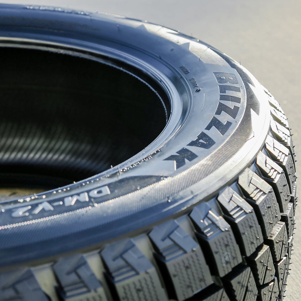 Bridgestone Blizzak DM-V2 275/45R20 110T XL (Studless) Snow Winter Tire Fits: 2019 BMW X5 xDrive40i, 2000-03 Ford F-150 Harley-Davidson Edition