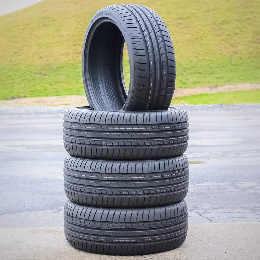 Pair of 2 (TWO) Cosmo MuchoMacho 195/45ZR16 195/45R16 84W XL All Season Performance Tires Fits: 2012 Fiat 500 Abarth, 2013-18 Fiat 500 Abarth Cabrio