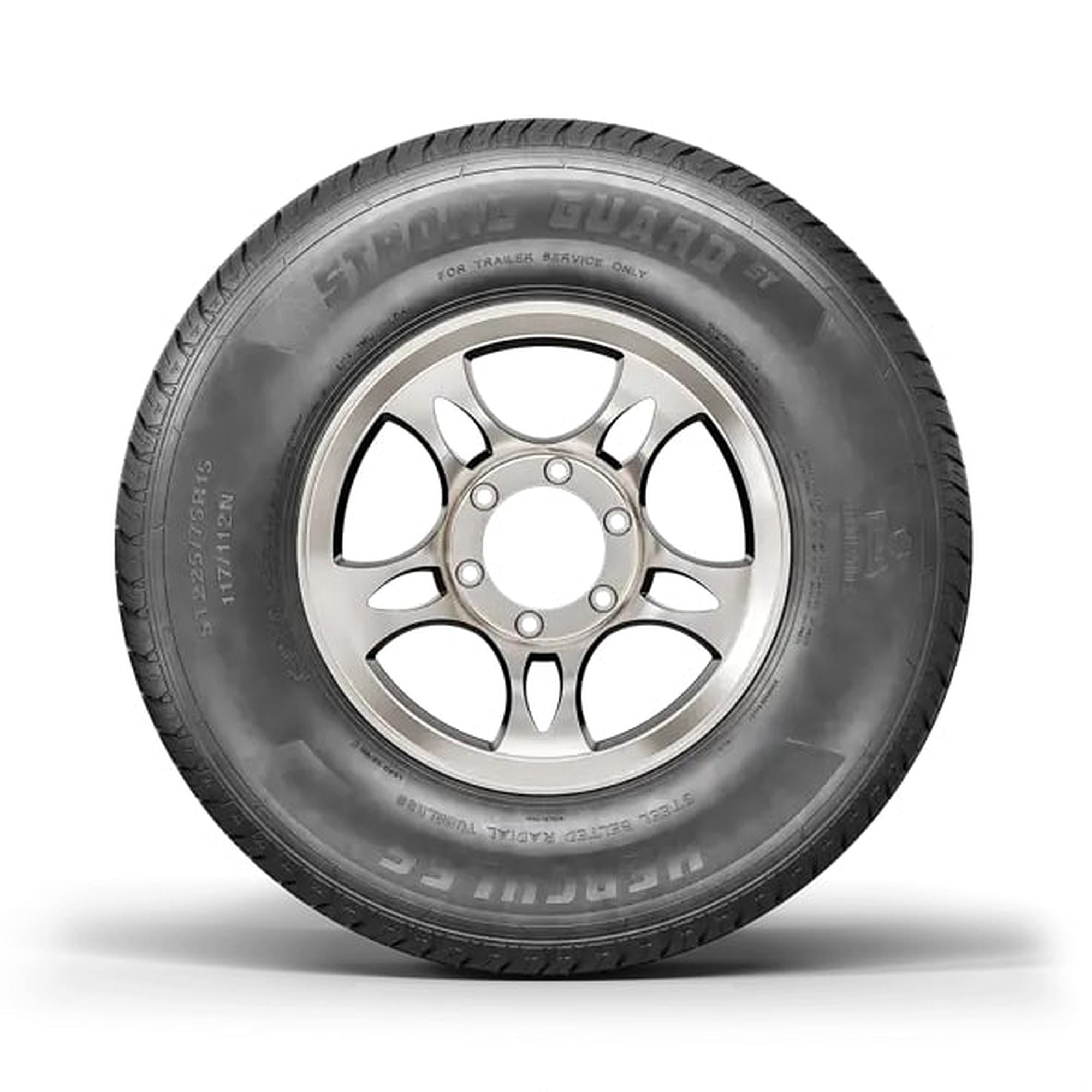 Hercules Strong Guard ST 205/75R15 Durable Radial Trailer Tire