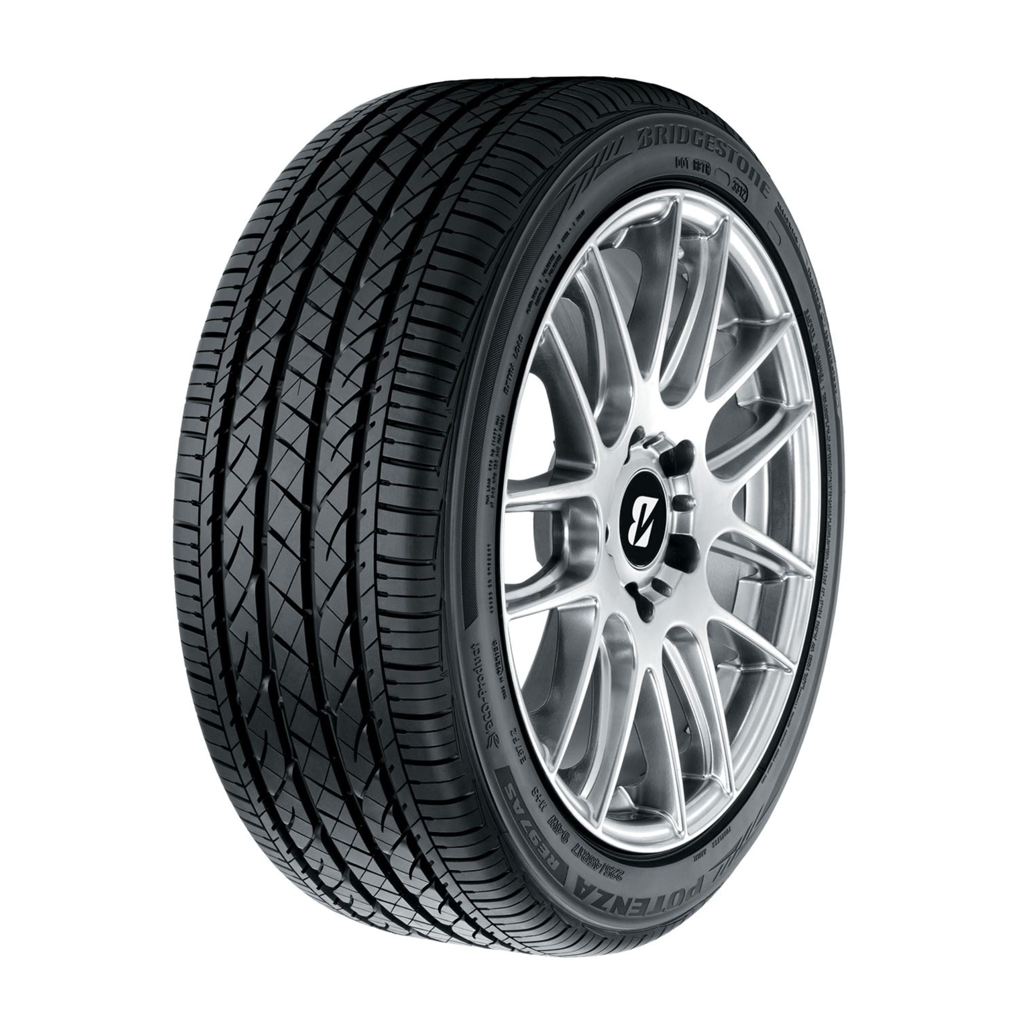 Bridgestone Potenza RE97AS RFT All Season P225/55ZR17 95V Passenger Tire