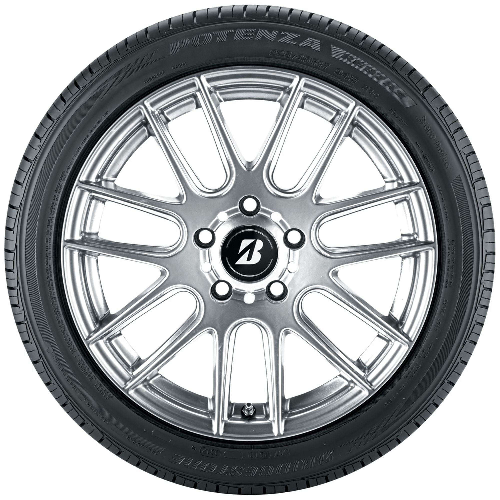 Bridgestone Potenza RE97AS RFT All Season P225/55ZR17 95V Passenger Tire