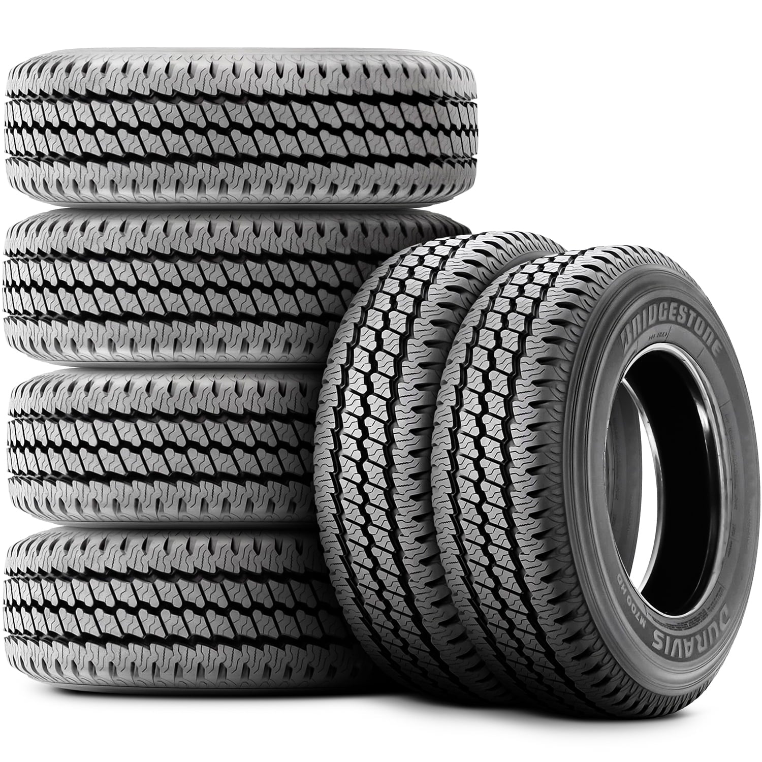 Bridgestone Duravis M700 HD All Terrain LT235/85R16 120/116R E Light Truck Tire Fits: 2004 Ford F-250 Super Duty King Ranch, 1999-2003 Ford F-250 Super Duty Lariat
