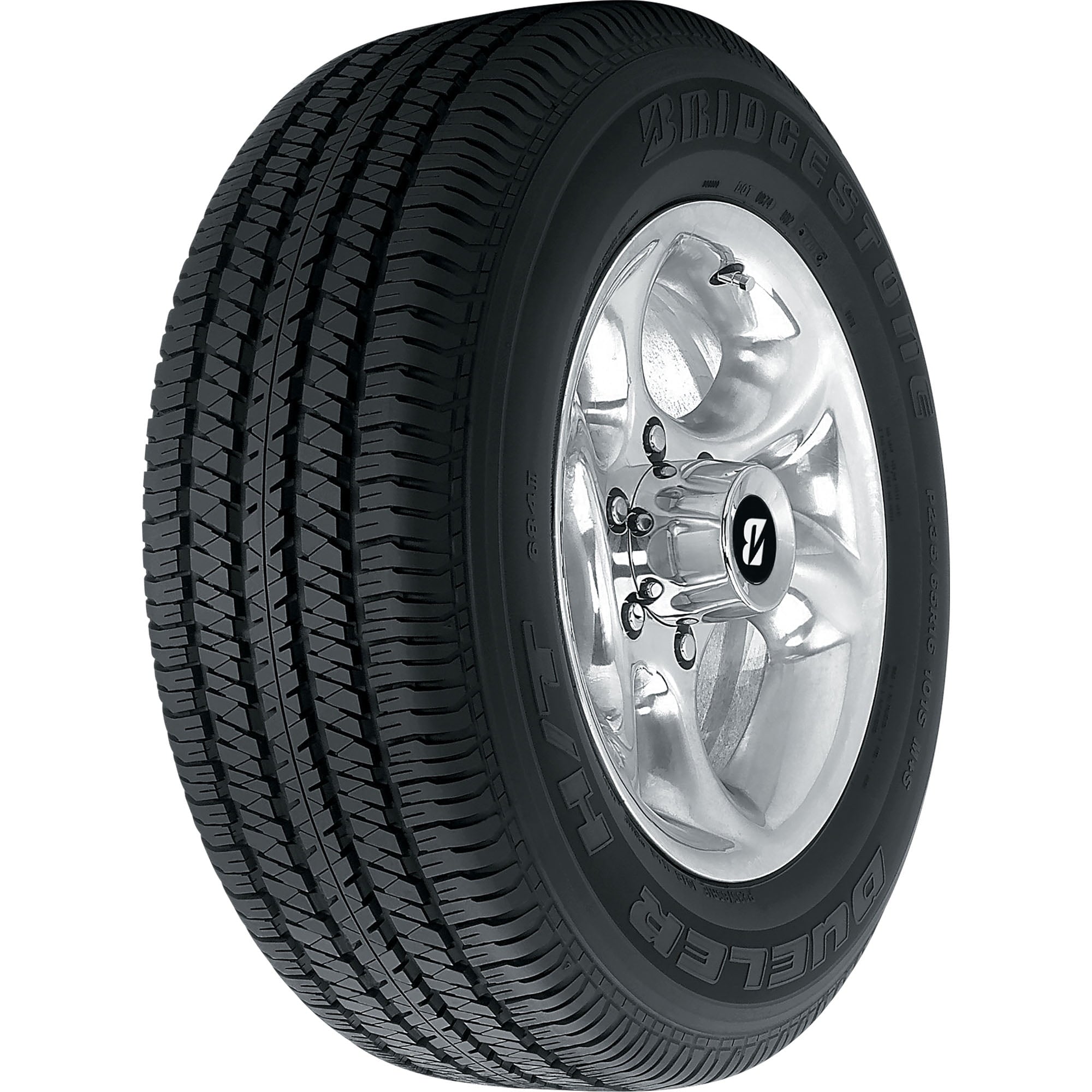 Bridgestone Dueler H/T 684 II All Season P245/70R17 108S Light Truck Tire Fits: 2015-18 Chevrolet Silverado 1500 SSV, 2010-13 Chevrolet Silverado 1500 XFE