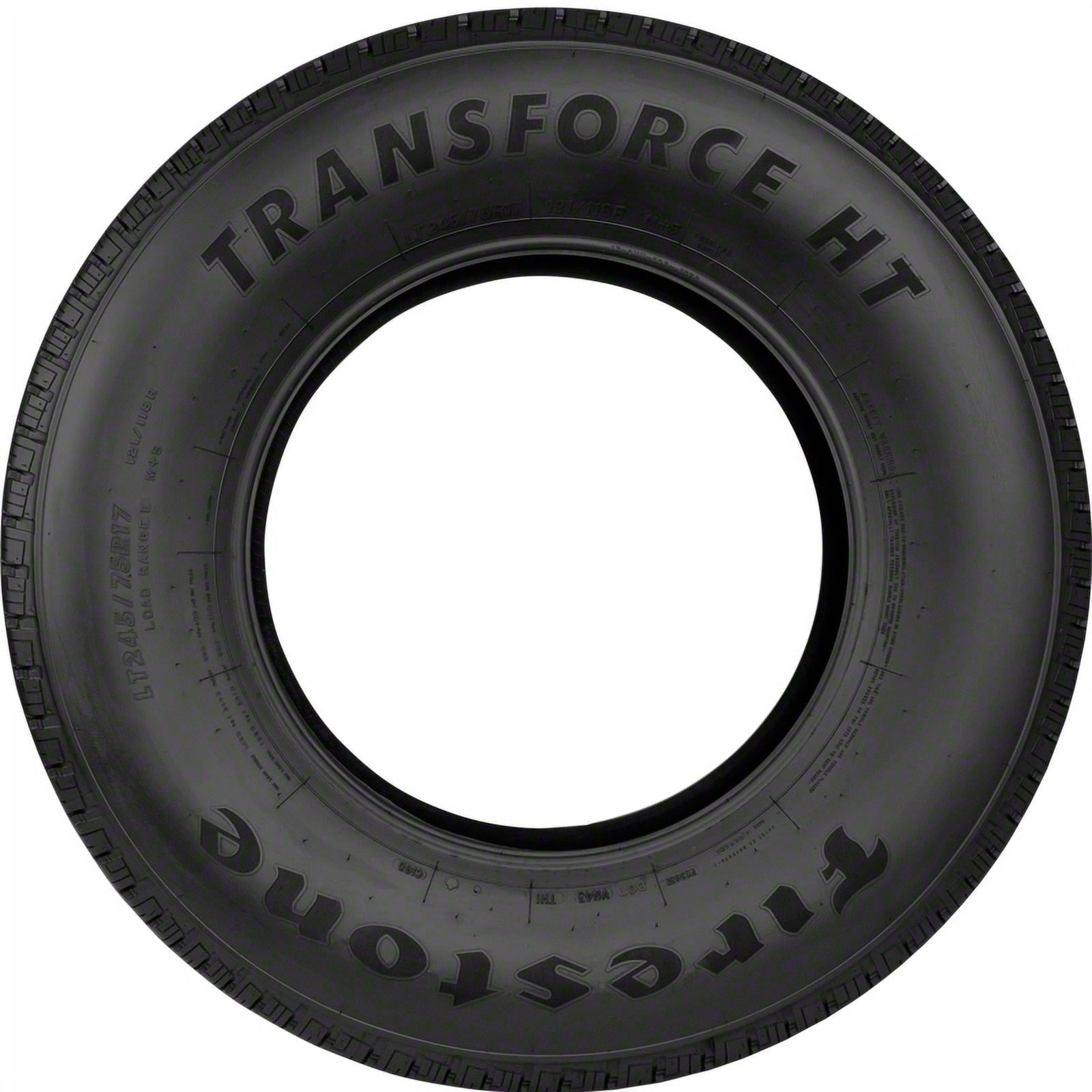 Firestone Transforce HT All Season LT245/70R17 119/116R E Light Truck Tire Fits: 2015 Ford F-150 Lariat, 2004-10 Dodge Ram 2500 ST
