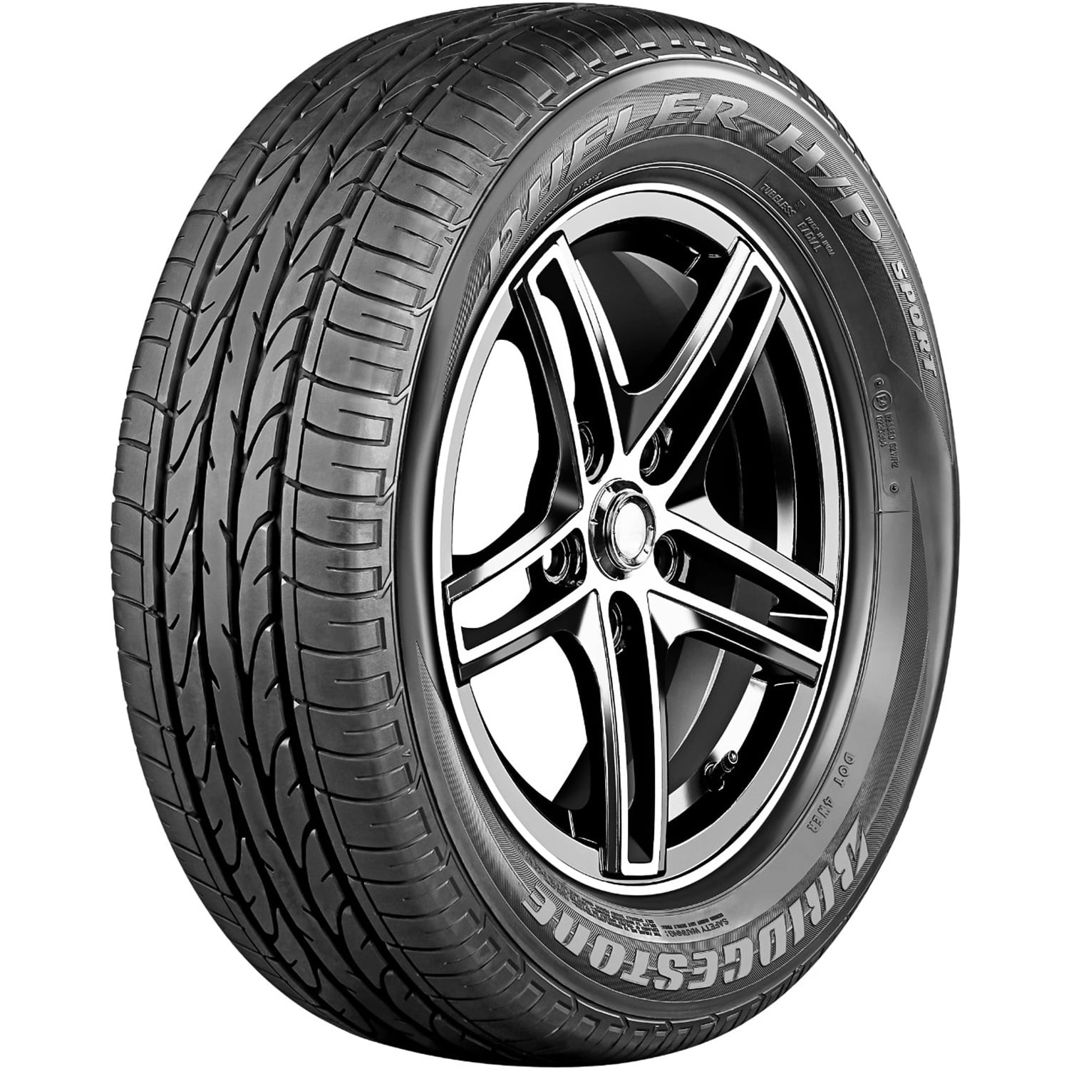 Bridgestone Dueler H/P Sport Summer 235/55R19 101W Passenger Tire Fits: 2010-16 Chevrolet Equinox LTZ, 2017 Chevrolet Equinox Premier