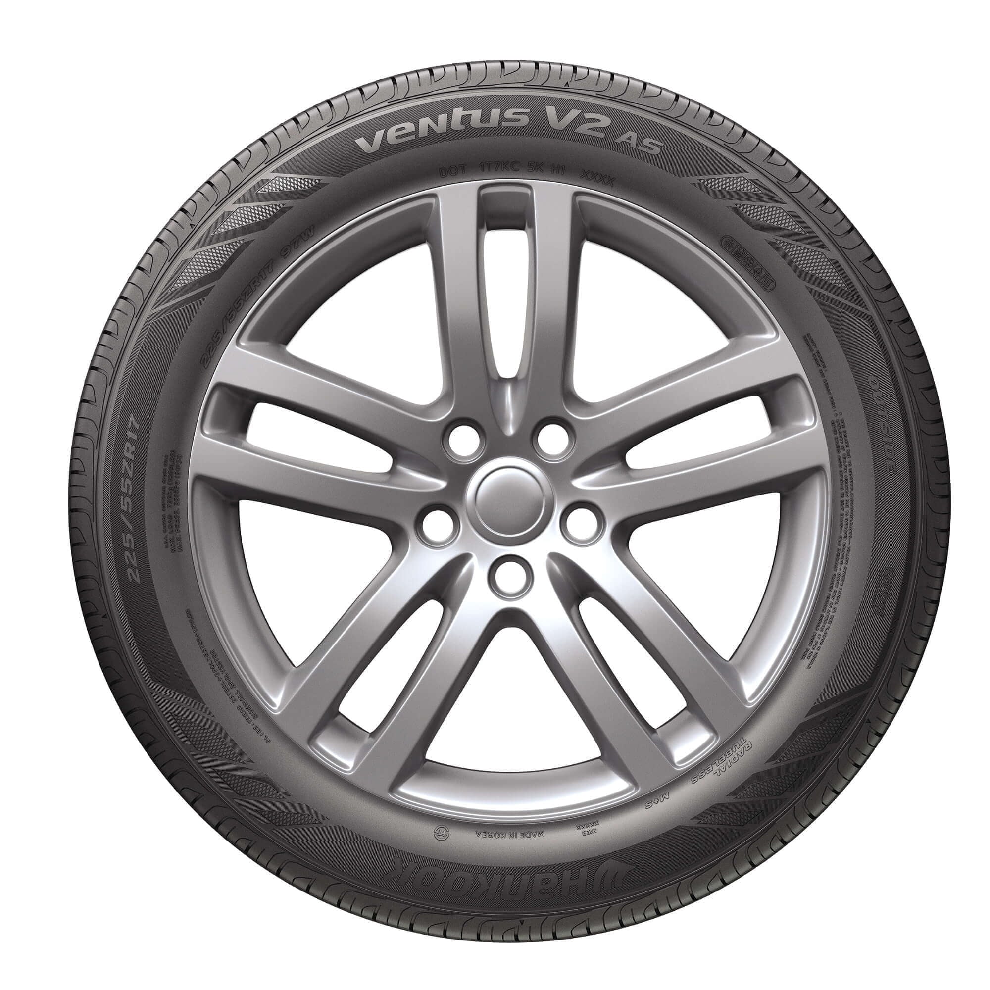 Hankook Ventus AS (RH07) All Season 275/55R17 109V Passenger Tire