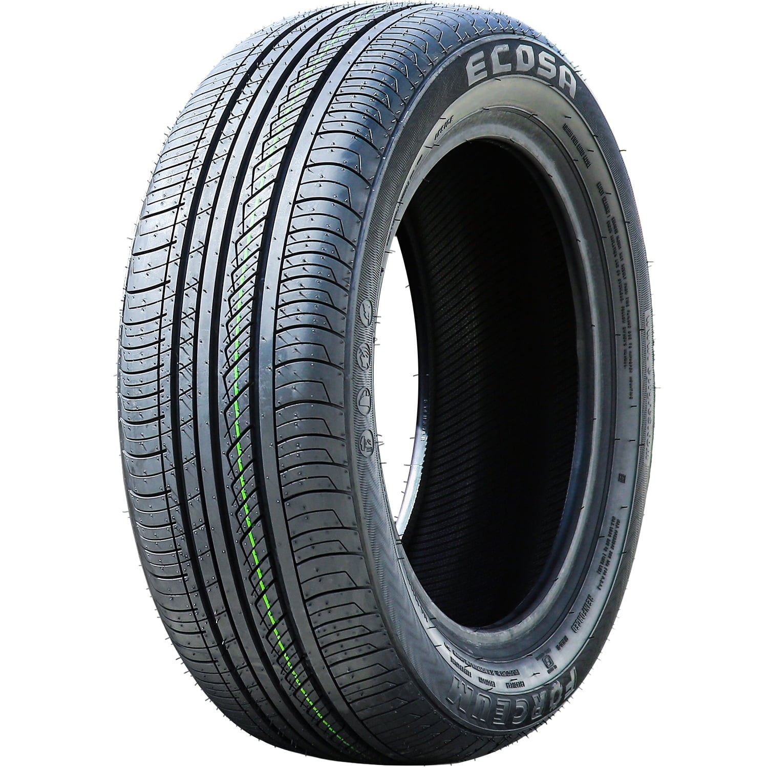 Pair of 2 (TWO) Forceum Ecosa 195/60R16 89V A/S All Season Tires Fits: 2008-14 Scion xD Base