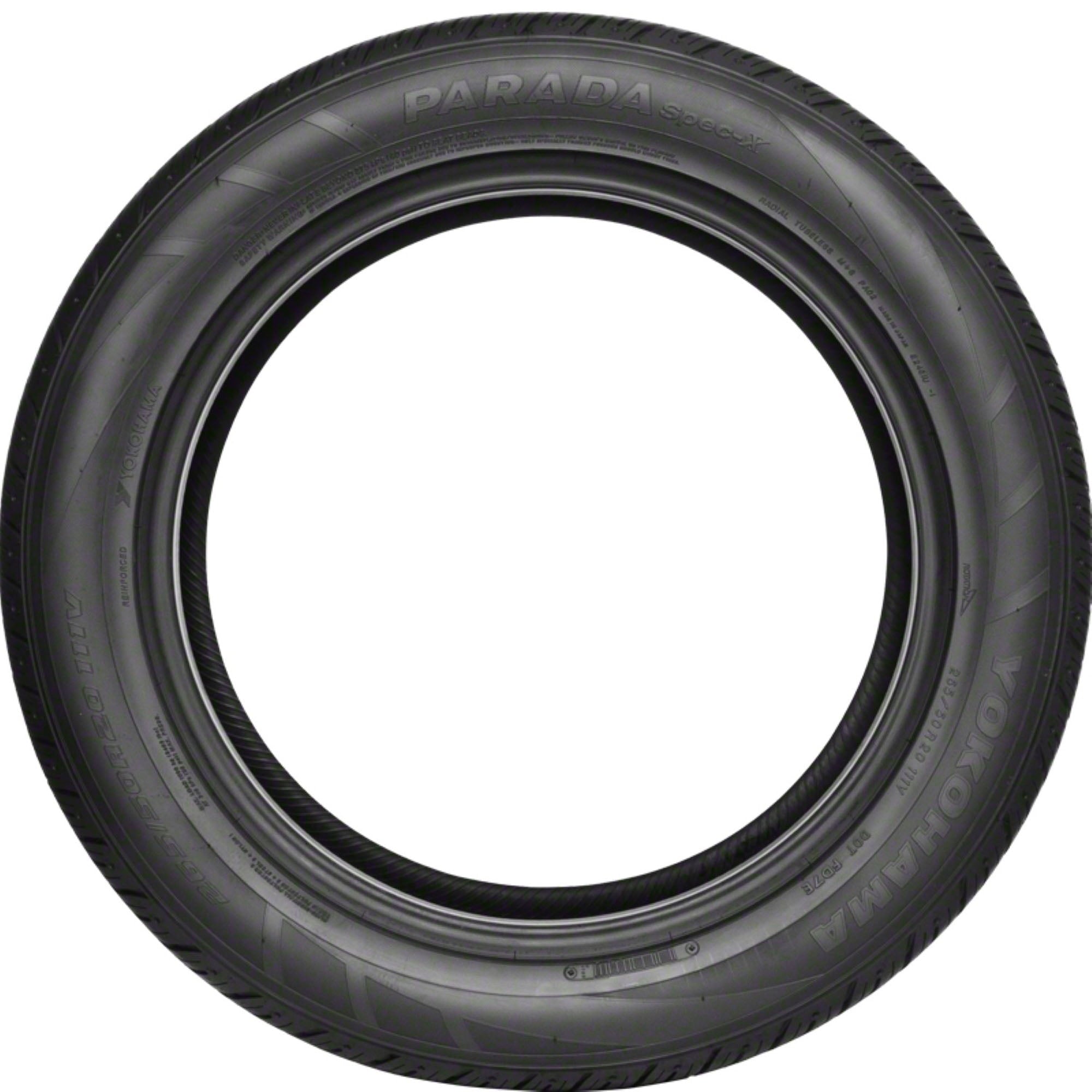 Yokohama Parada Spec-X Performance 275/40R20 106V XL SUV/Crossover Tire