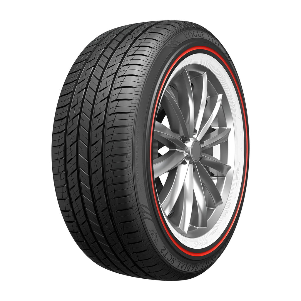 Vogue Custom Built Radial SCT2 Red Stripe All Season 275/55R20 117H XL Passenger Tire