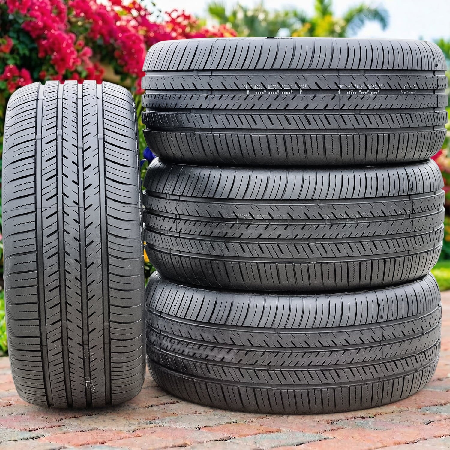 Atlas Tire Pair of 2 (TWO) Atlas Force UHP 205/40R18 86W XL A/S High Performance Tires Fits: 2012-15 Mini Cooper Roadster John Cooper Works, 2009-11 Mini Cooper John Cooper Works Clubman