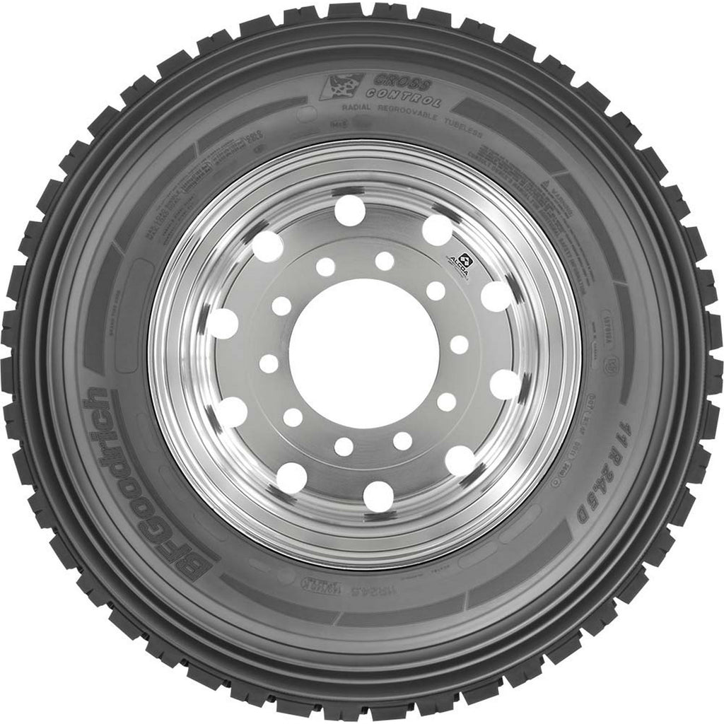 BFGoodrich 1 BFG Cross Control D / Mixed Service Drv Tire 11R22.5 TL 16 146/143K