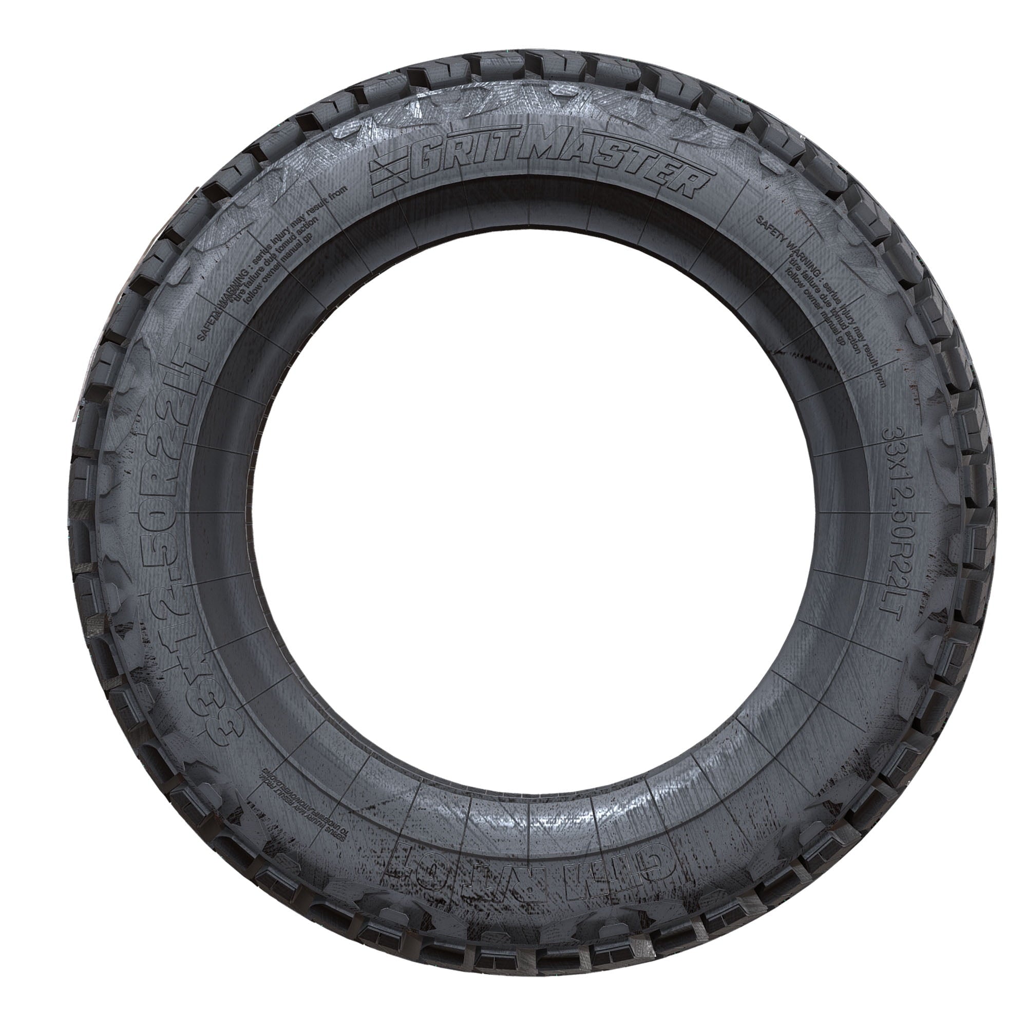 Grit Master RT 01 Rugged Terrain LT35X12.50R20 125Q F Light Truck Tire