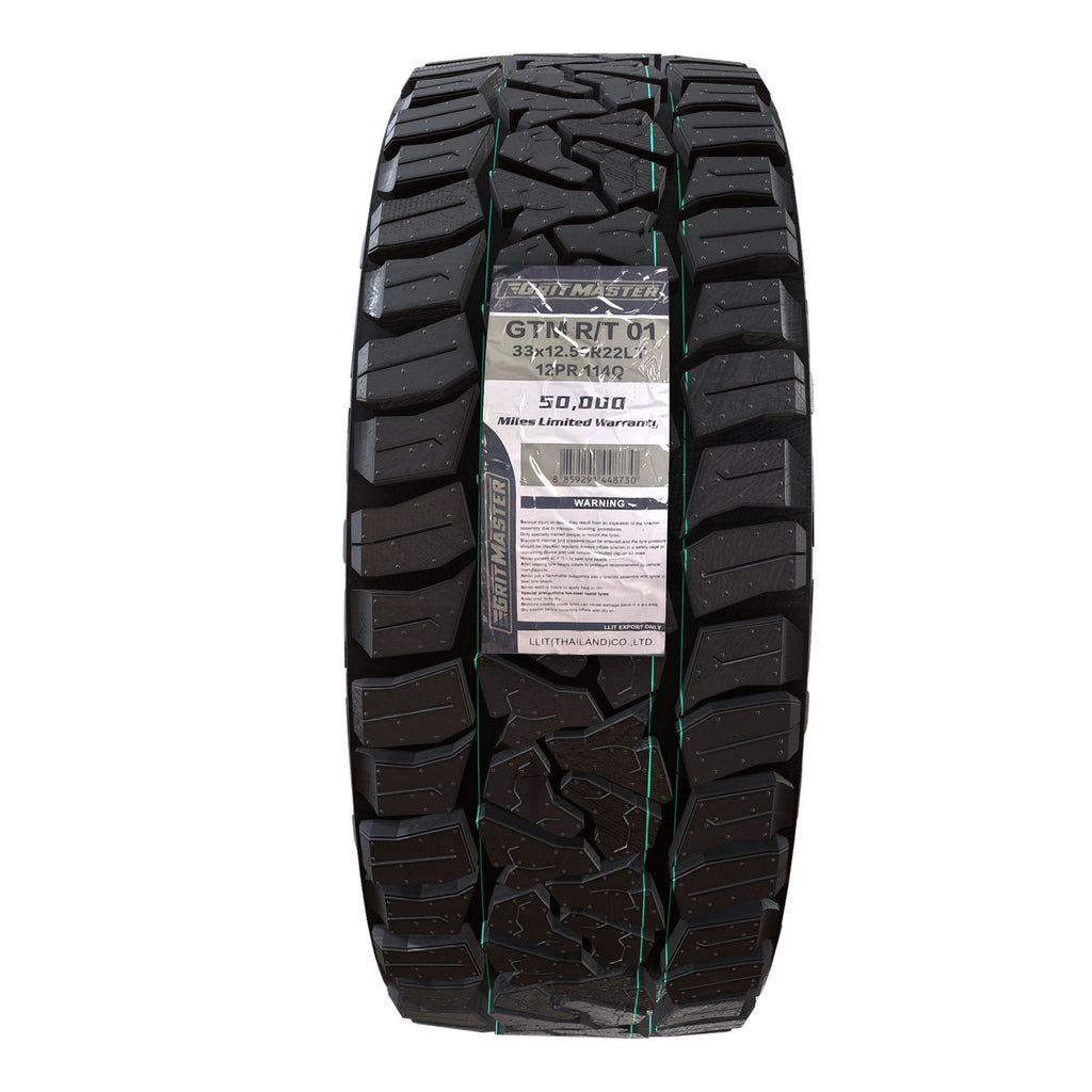 Grit Master RT 01 Rugged Terrain LT35X12.50R20 125Q F Light Truck Tire