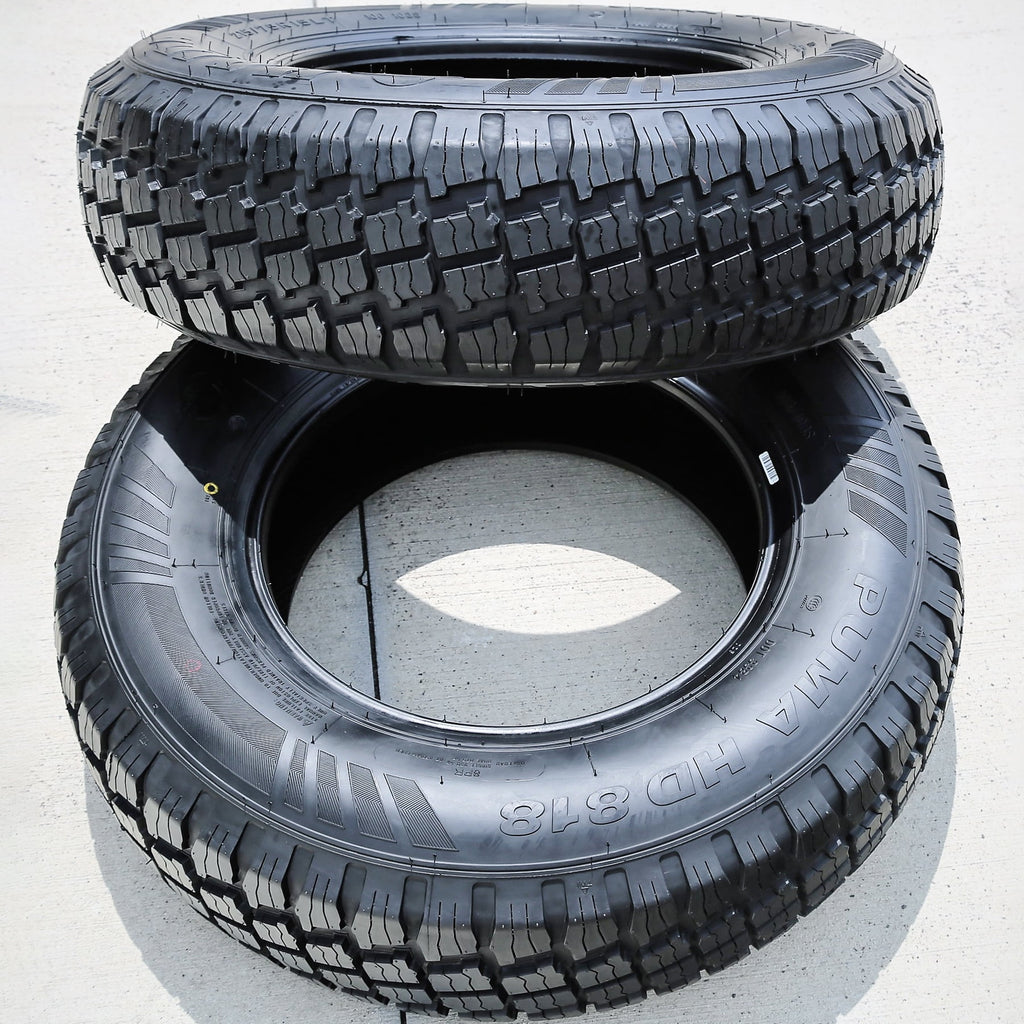 Haida Puma HD818 LT 215/75R15 Load D 8 Ply MT M/T Mud Tire Fits: 1995 Jeep Wrangler Rio Grande, 1997-2001 Jeep Wrangler Sport