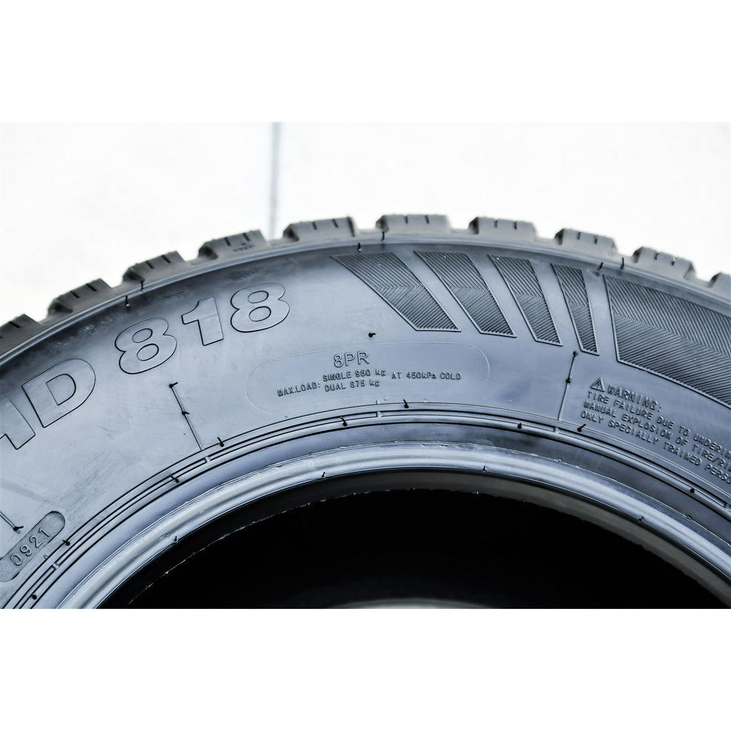 Haida Puma HD818 LT 215/75R15 Load D 8 Ply MT M/T Mud Tire Fits: 1995 Jeep Wrangler Rio Grande, 1997-2001 Jeep Wrangler Sport
