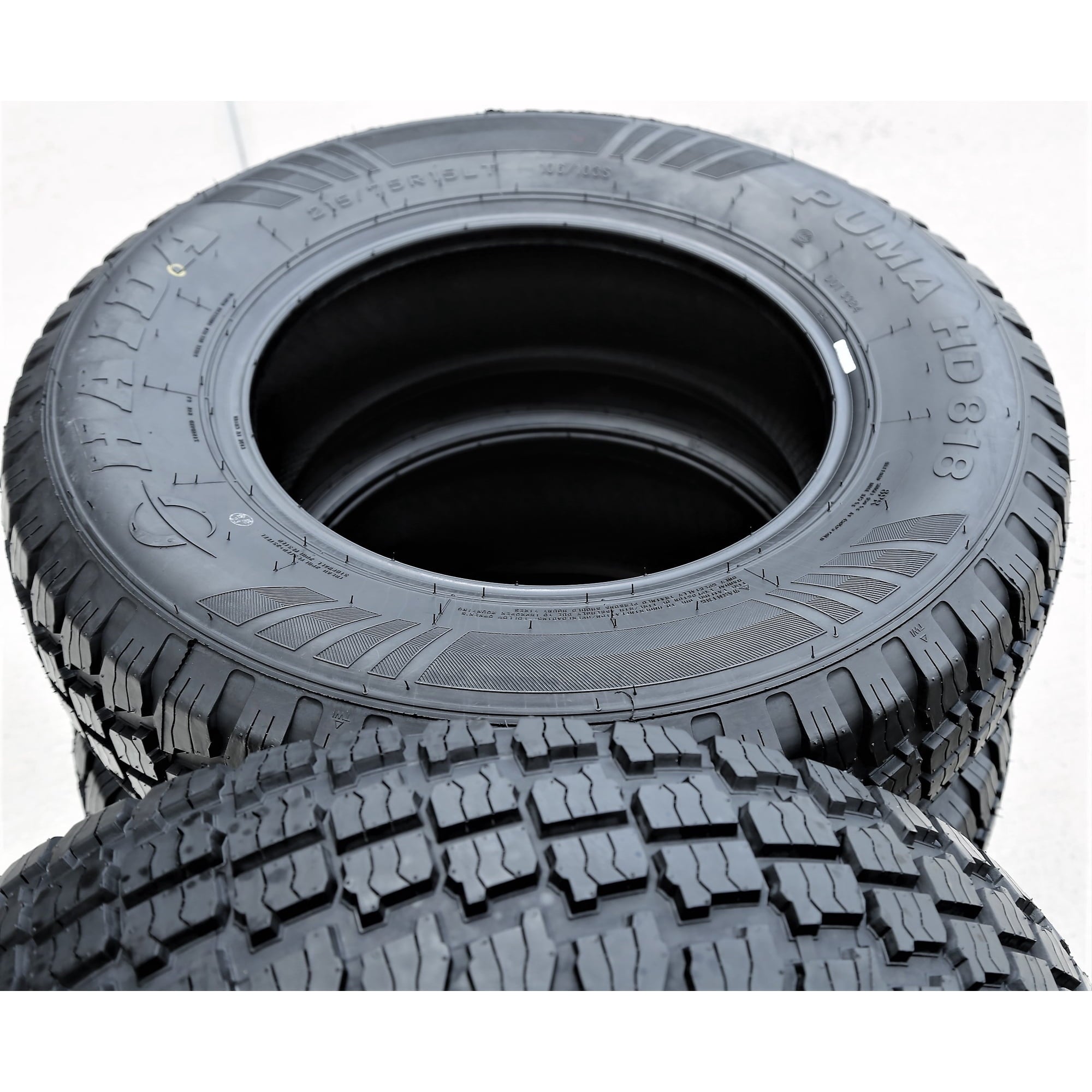 Haida Puma HD818 LT 215/75R15 Load D 8 Ply MT M/T Mud Tire Fits: 1995 Jeep Wrangler Rio Grande, 1997-2001 Jeep Wrangler Sport