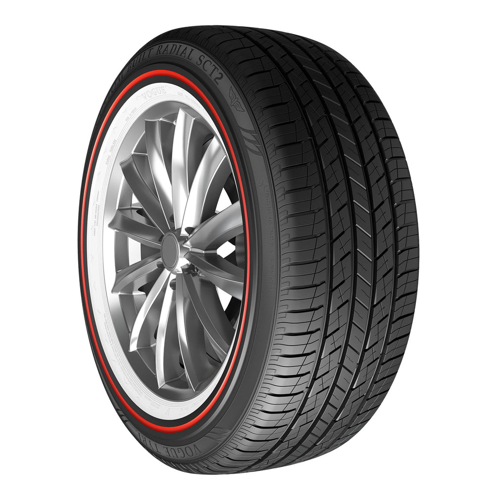Vogue Custom Built Radial SCT2 Red Stripe All Season 285/45R22 114H XL Passenger Tire