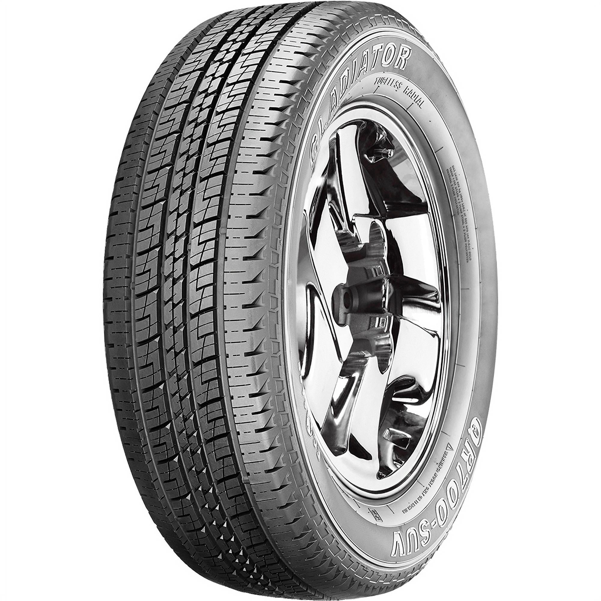 Gladiator QR700-SUV All Season P265/70R16 111T Passenger Tire Fits: 2015 Toyota Tacoma TRD Pro, 2000-06 Toyota Tundra SR5