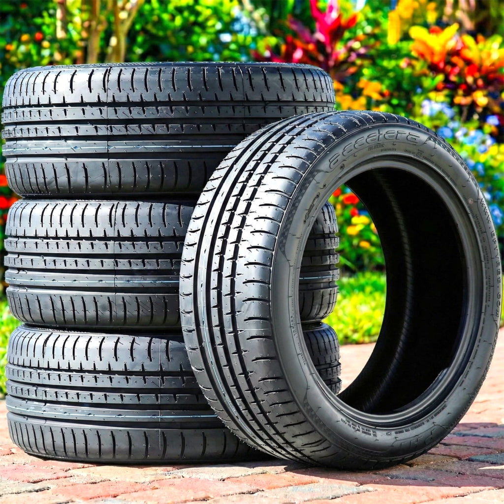Pair of 2 (TWO) Accelera Phi 225/40R18 ZR 92Y XL A/S High Performance Tires Fits: 2014-15 Honda Civic Si, 2013 Toyota Corolla LE