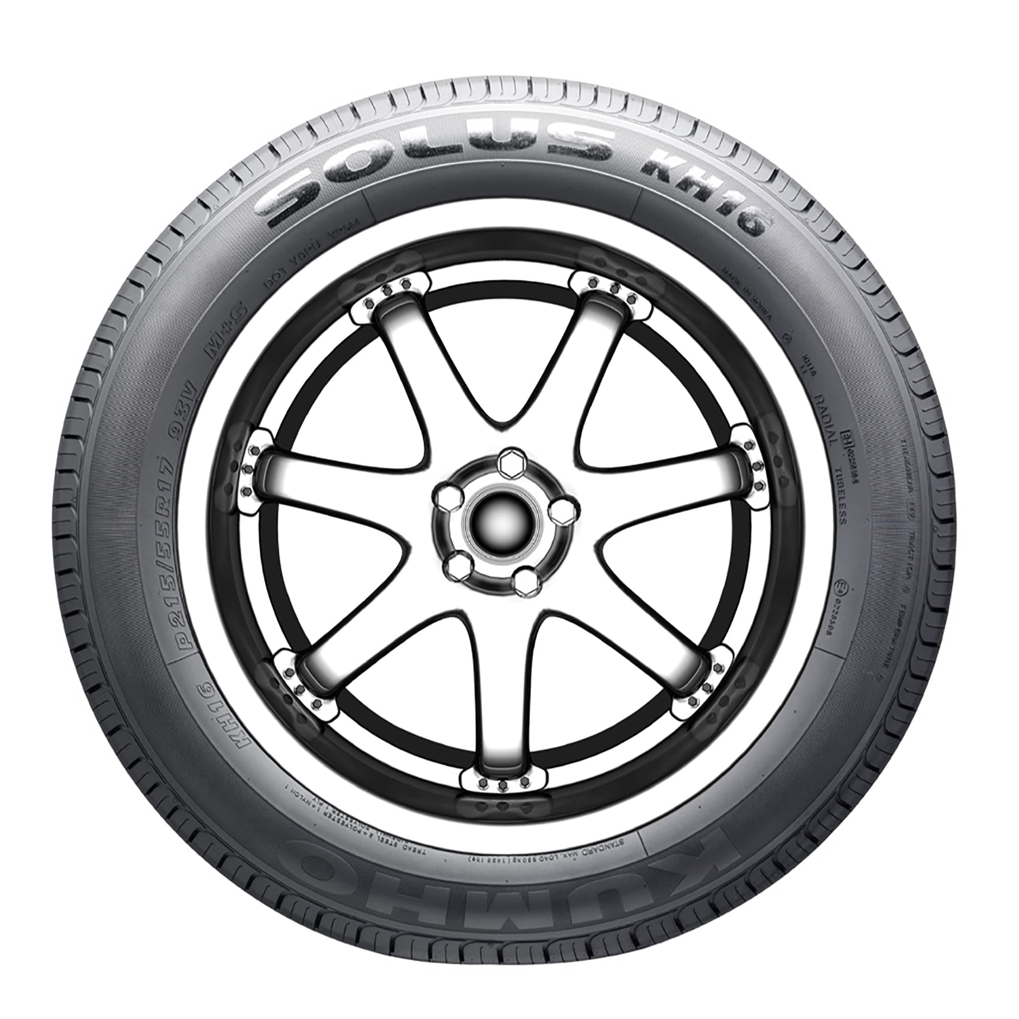 Kumho Tire Kumho Solus KH16 All Season 195/65R15 89T Passenger Tire