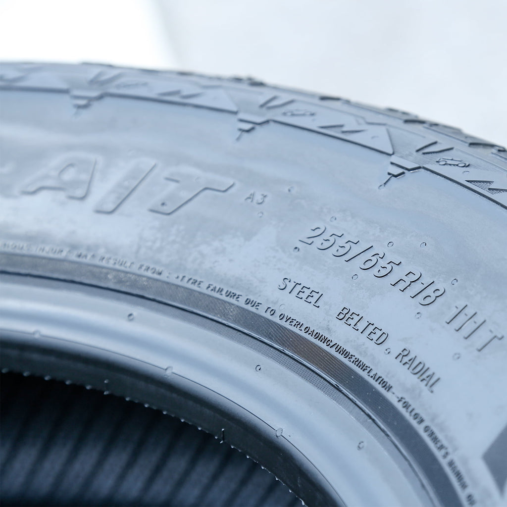 Tire MRF Wanderer A/T 255/65R18 111T AT All Terrain Fits: 2020-23 Ford Explorer XLT, 2009-23 Chevrolet Traverse LT