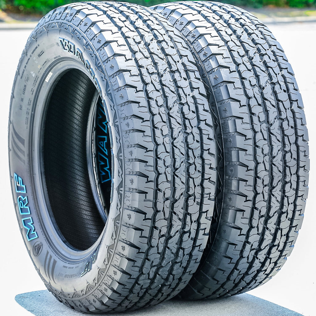 Tire MRF Wanderer A/T 255/65R18 111T AT All Terrain Fits: 2020-23 Ford Explorer XLT, 2009-23 Chevrolet Traverse LT