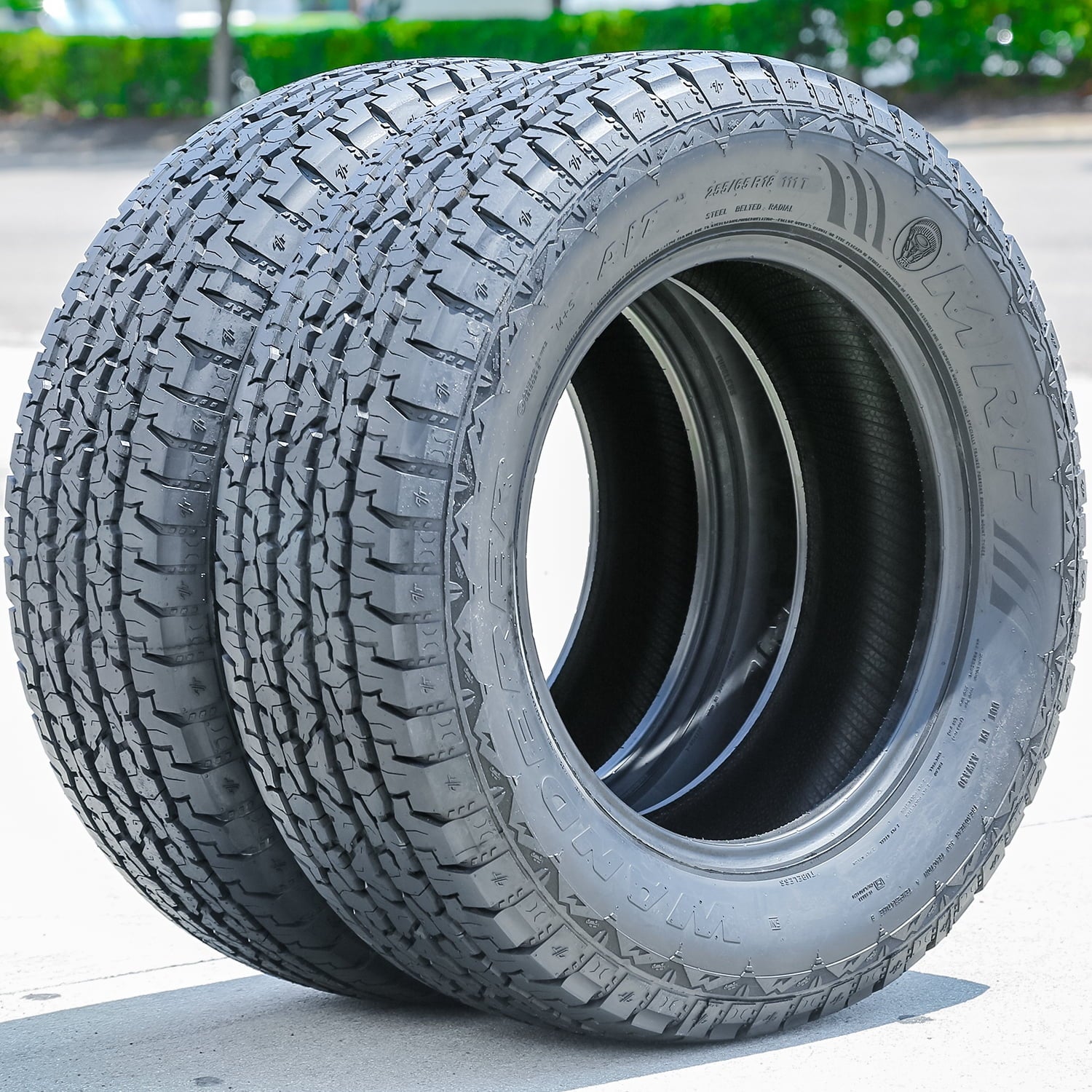 Tire MRF Wanderer A/T 255/65R18 111T AT All Terrain Fits: 2020-23 Ford Explorer XLT, 2009-23 Chevrolet Traverse LT