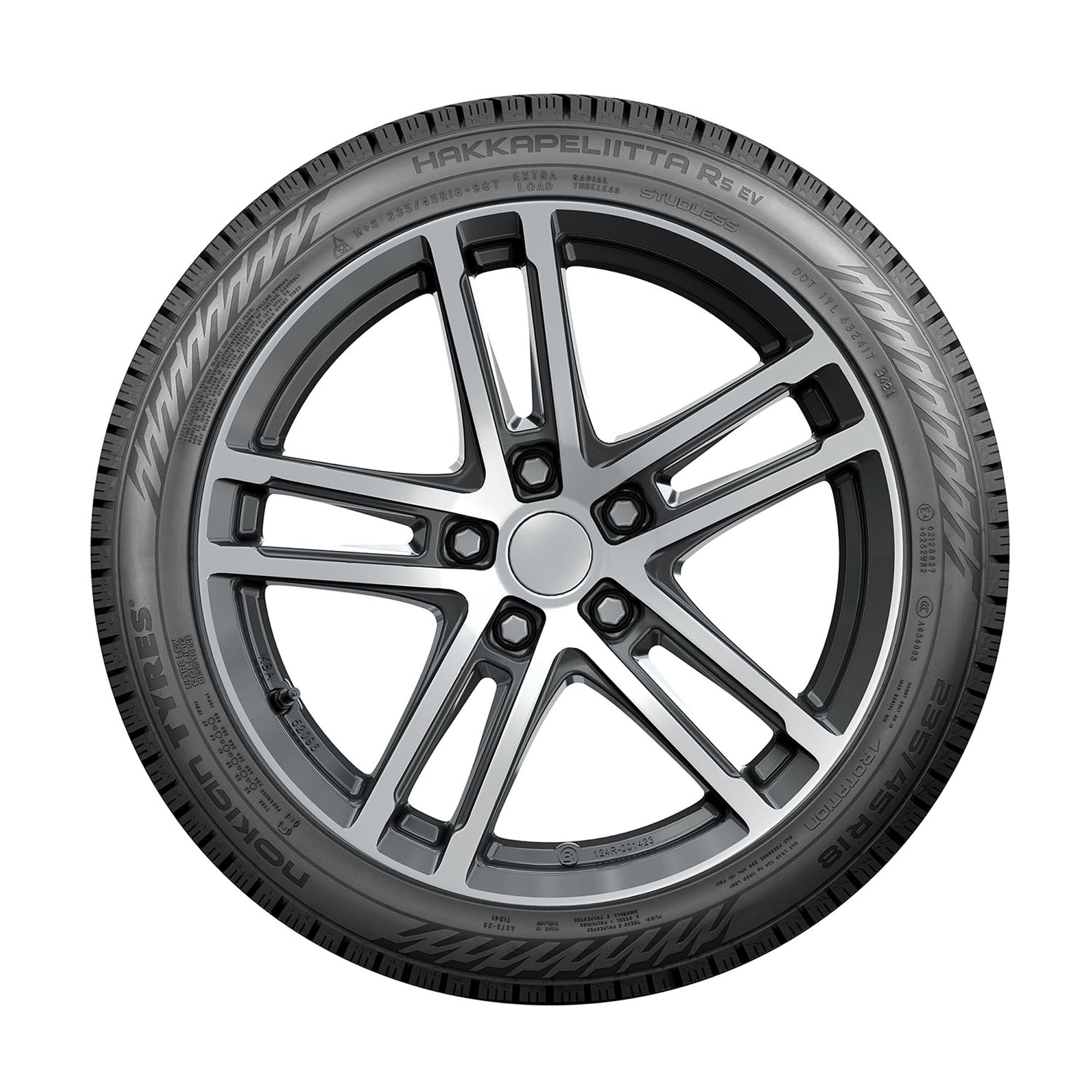 Nokian Hakkapeliitta R5 EV Winter 255/40R21 102T XL Electric Vehicle Tire