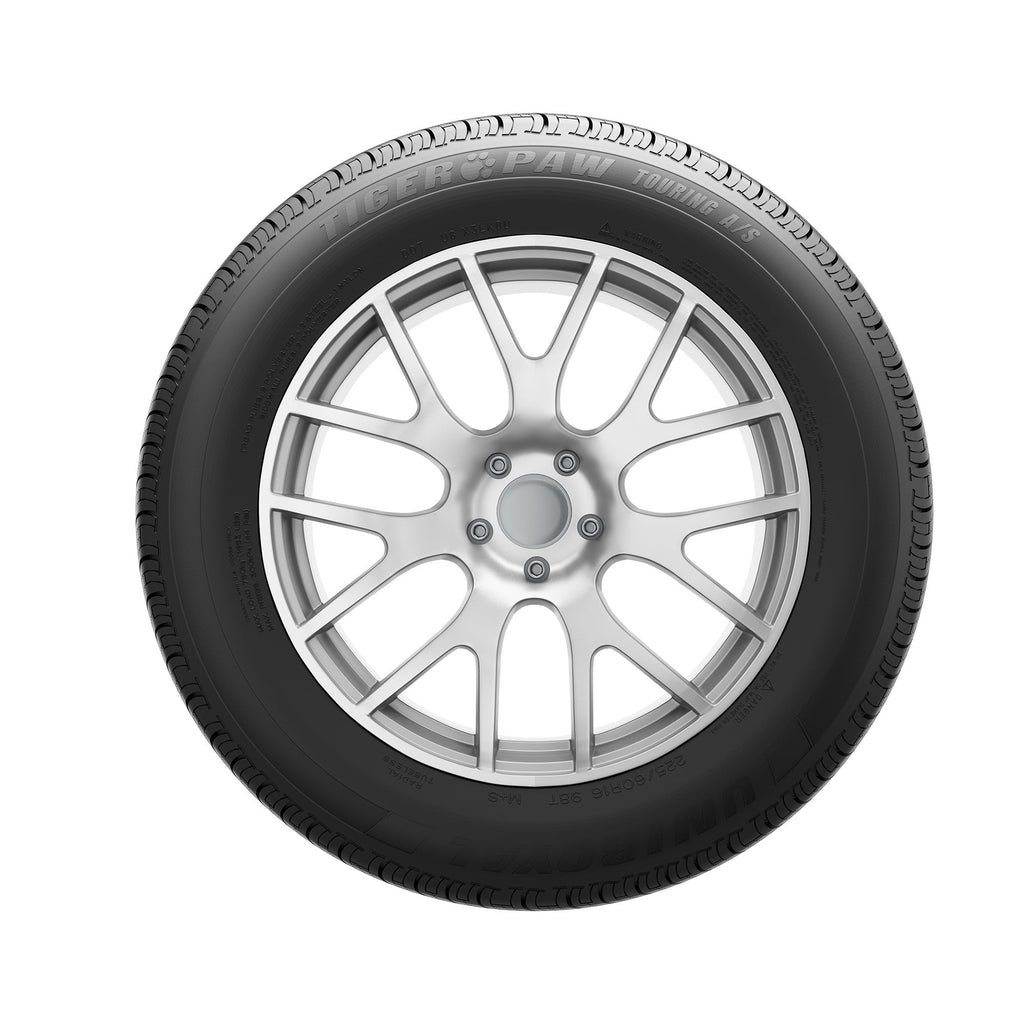 Uniroyal Tiger Paw Touring A/S All-Season 235/55R20 102V Tire Fits: 2021-23 Toyota Highlander XSE, 2016-22 Lexus RX350 F Sport