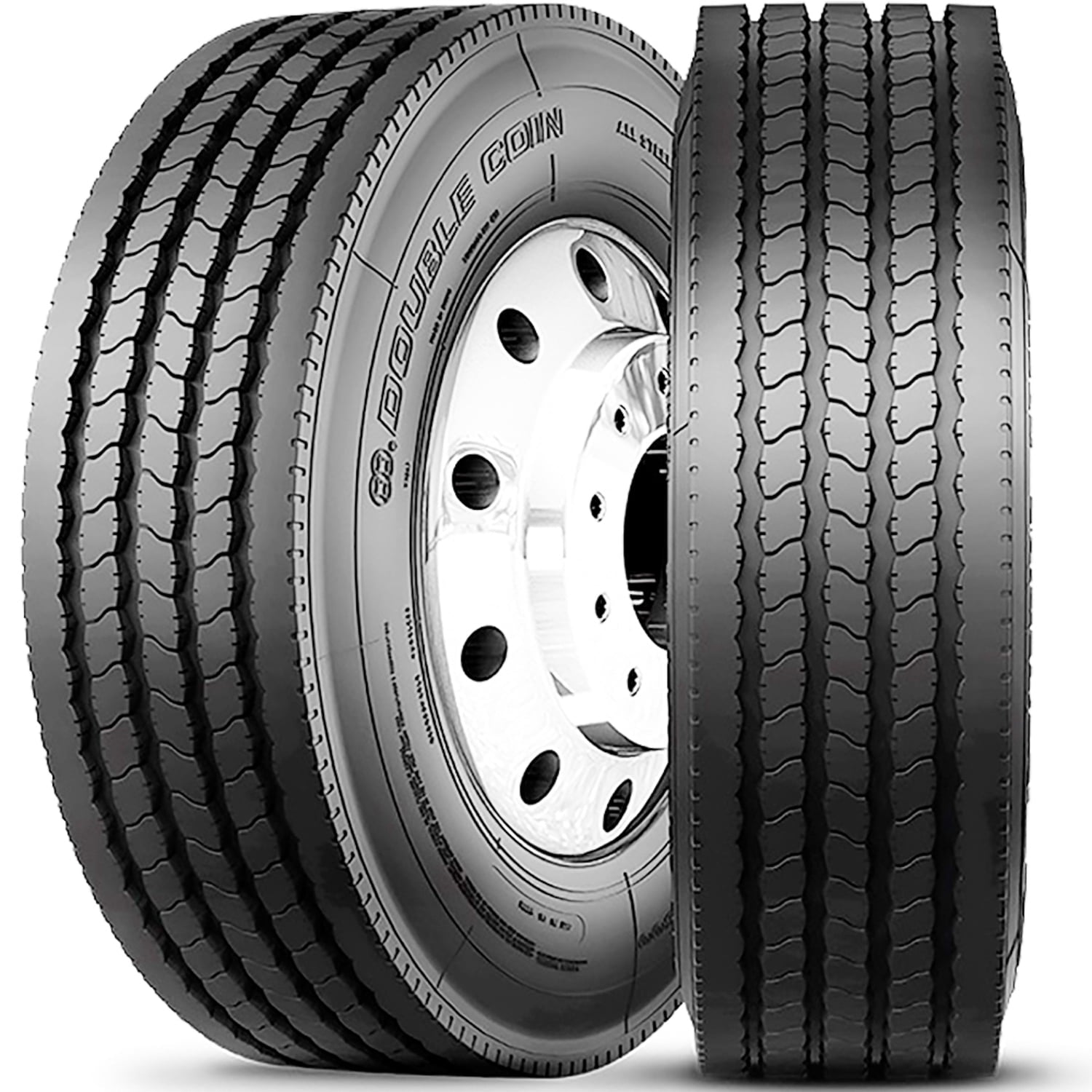 Double Coin RT500 10R17.5 143/141K H 16 Ply Trailer Commercial Tire