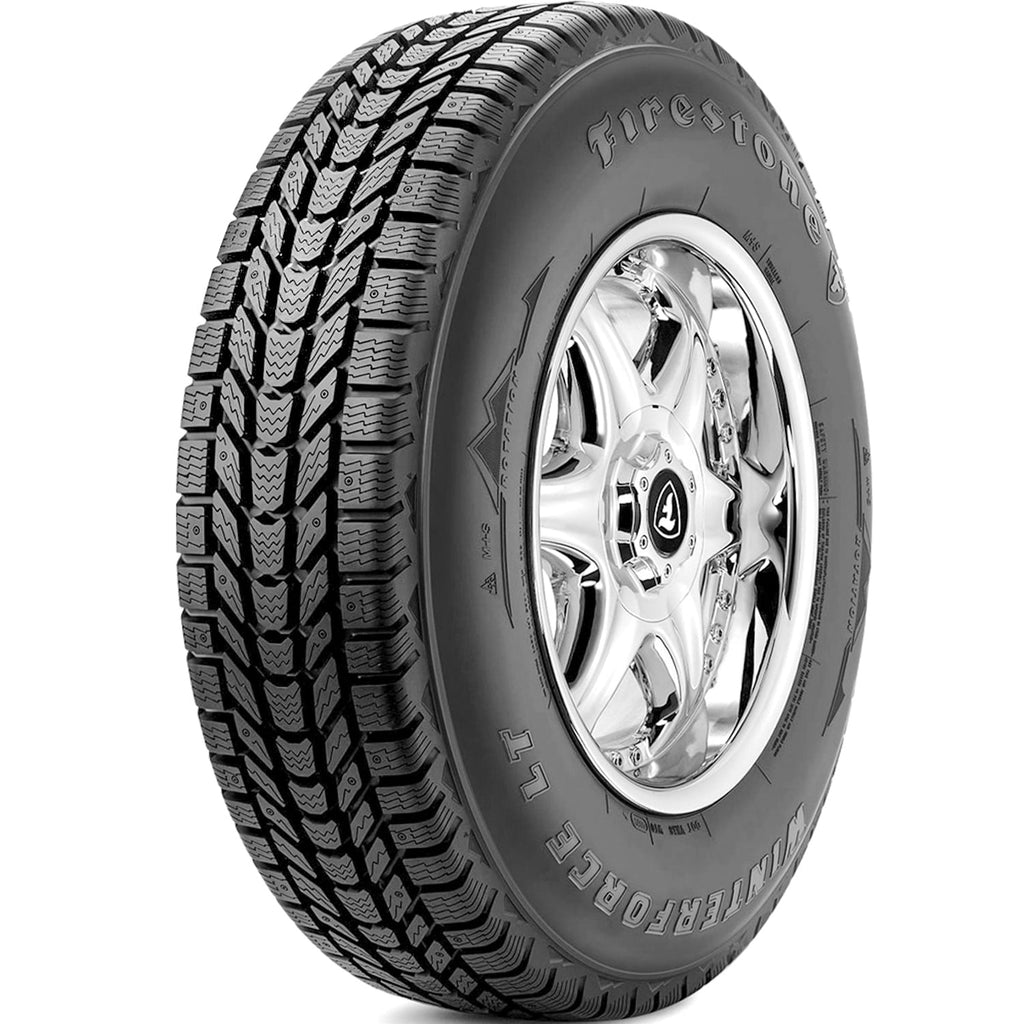 Firestone Winterforce LT Winter LT245/75R17 121/118R E Light Truck Tire Fits: 2011-23 Chevrolet Silverado 2500 HD WT, 2012-13 Ford F-150 XLT