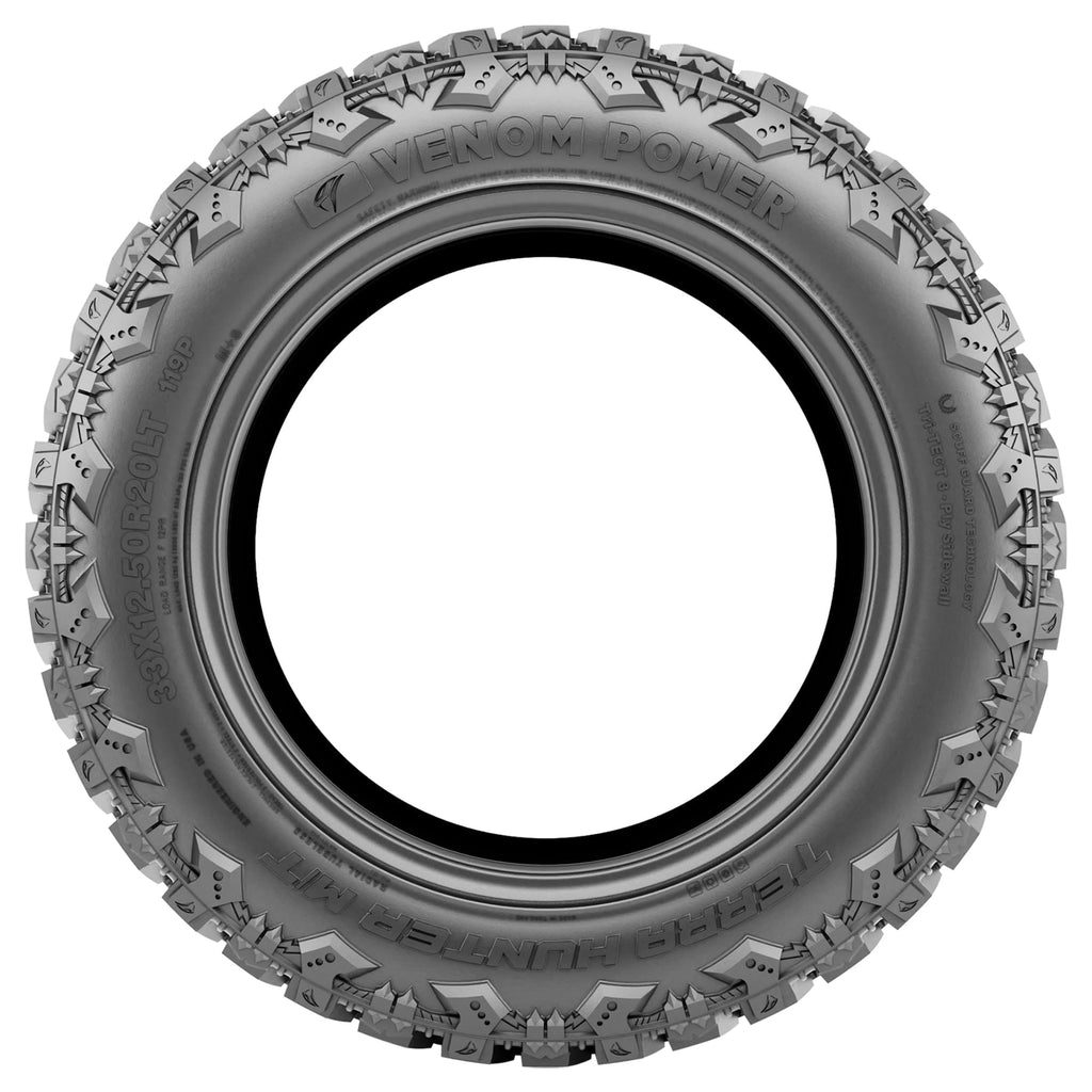 Venom Power Terra Hunter M/T Mud Terrain LT33X12.50R20 114Q E Light Truck Tire