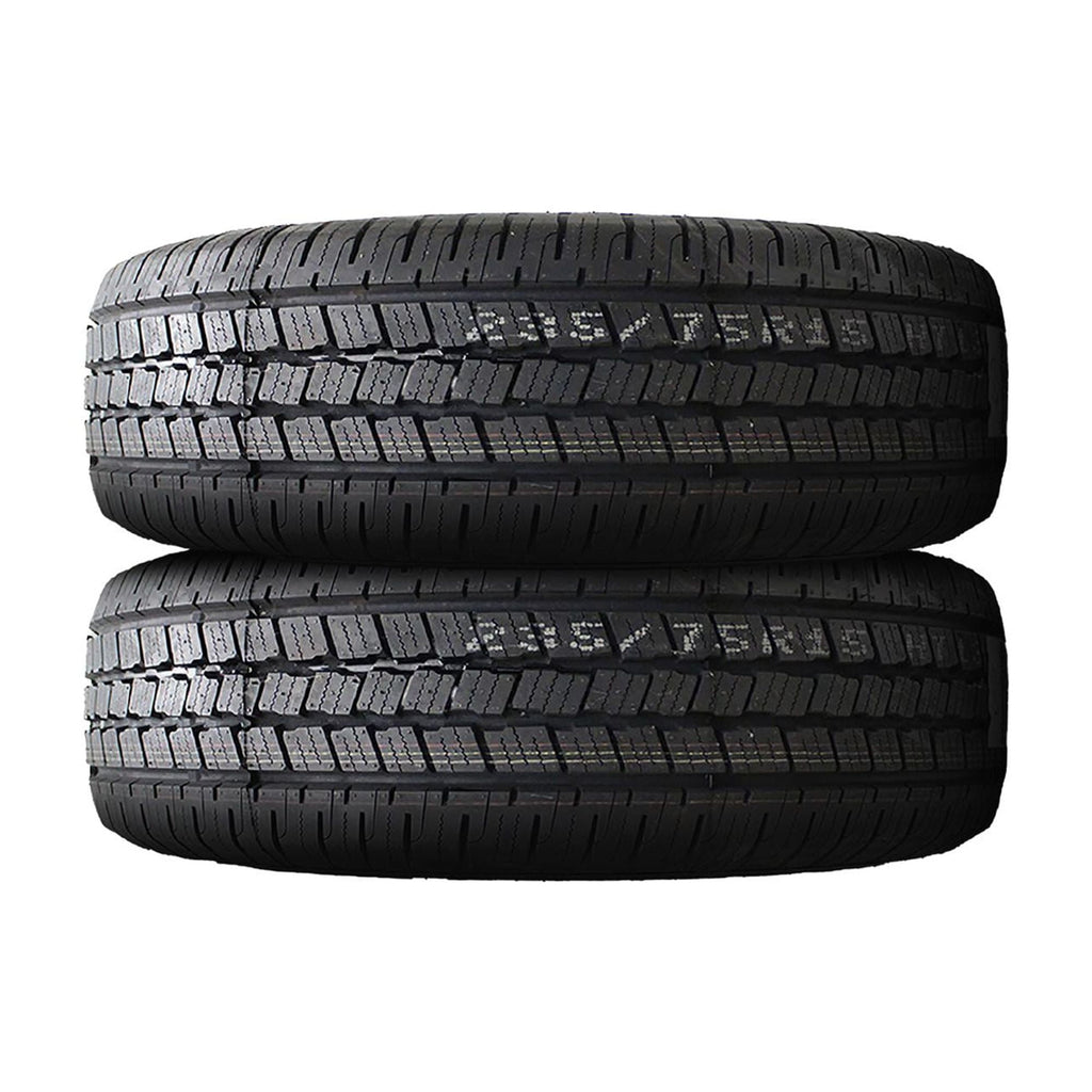 Linglong Set of 2 Crosswind H/T 265/70R17 115T Tires Fits: 2014-18 Chevrolet Silverado 1500 WT, 2010-21 GMC Sierra 1500 SLE