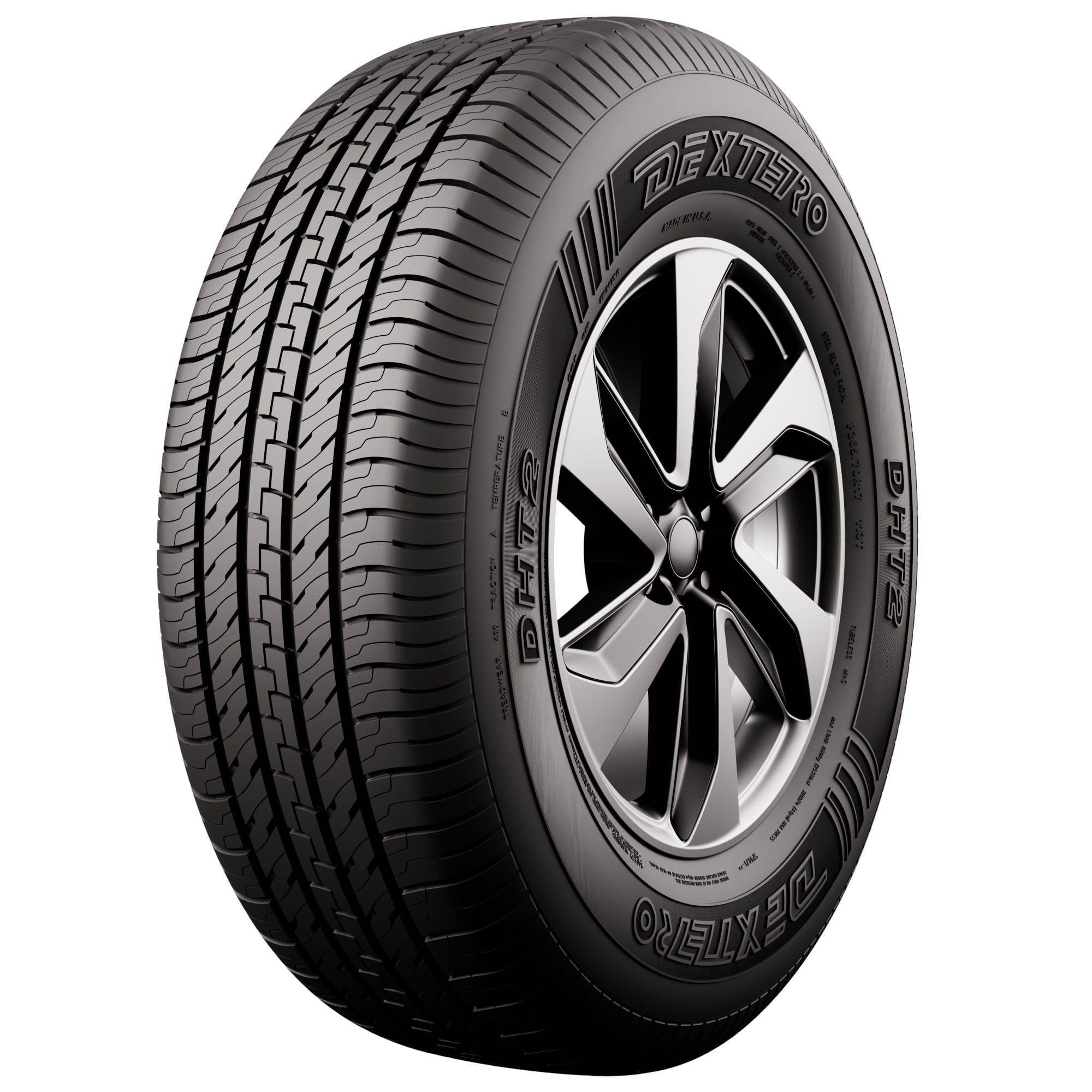 Dextero DHT2 Highway Terrain 265/70R16 111T Automotive All Season Tires, Fits Light Trucks, SUVs