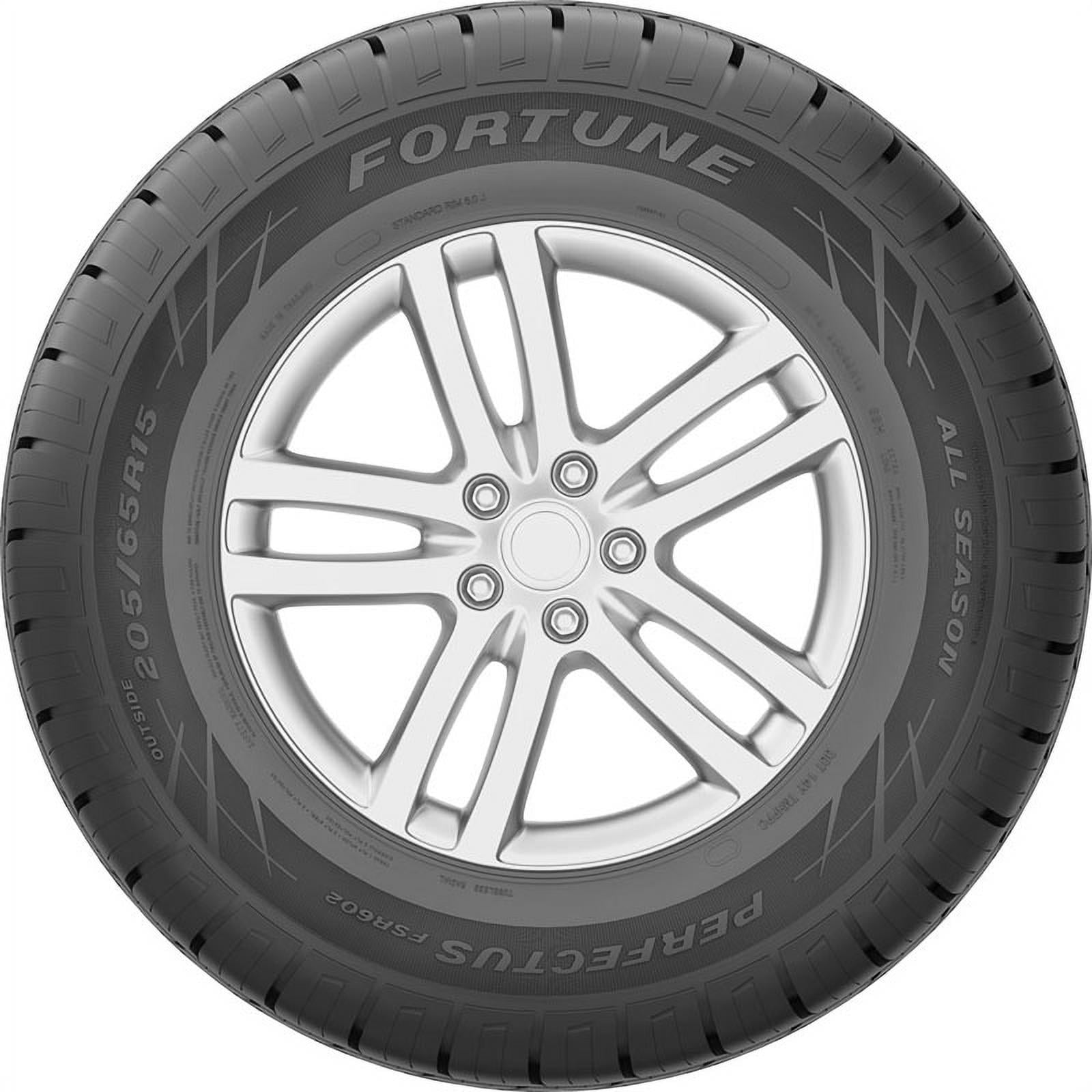 Set of 2 Fortune Perfectus FSR602 195/65R15 91H Tires Fits: 2013-15 Honda Civic Natural Gas, 2012-18 Ford Focus S