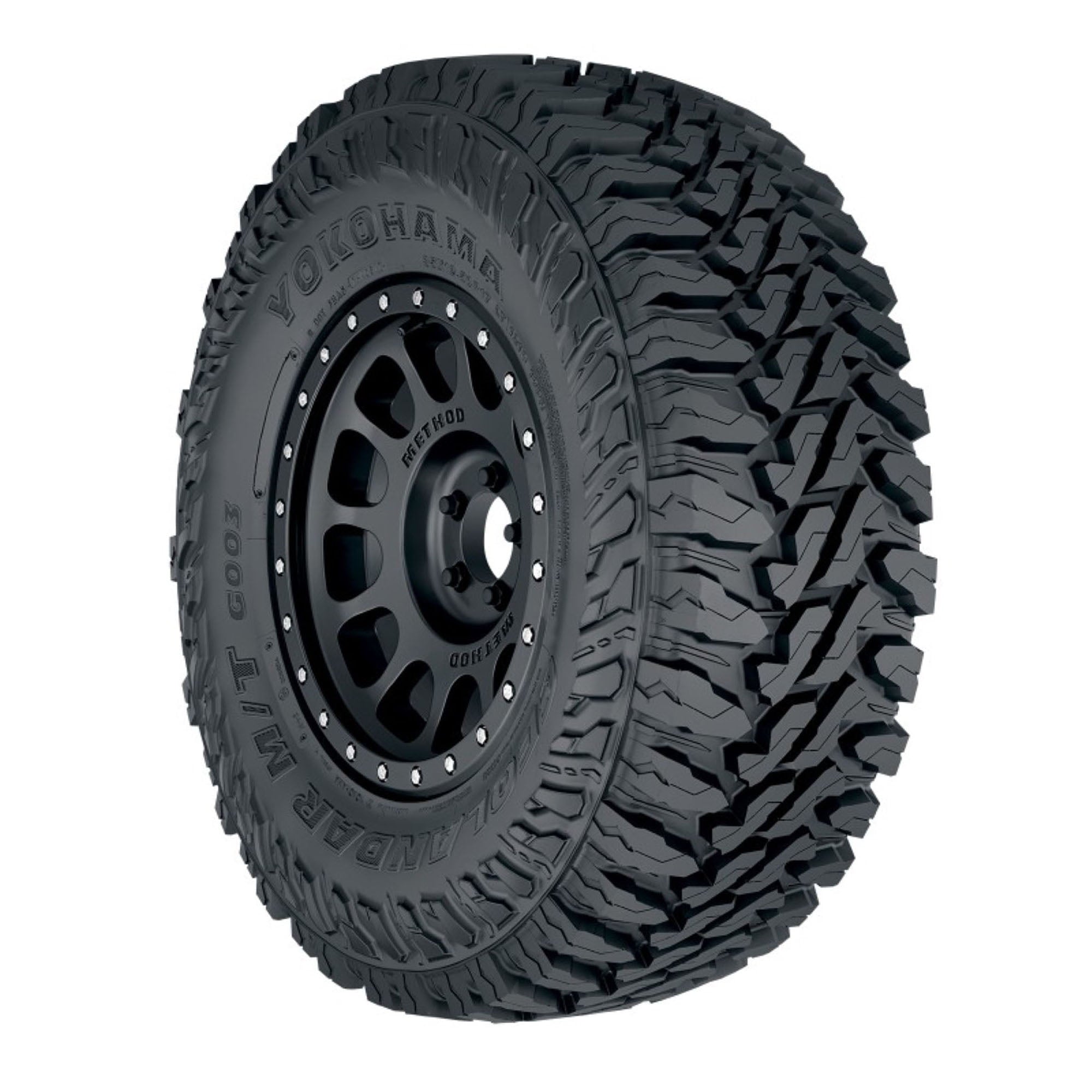 Yokohama Geolandar M/T G003 Mud Terrain LT37X13.50R22 123Q E Light Truck Tire