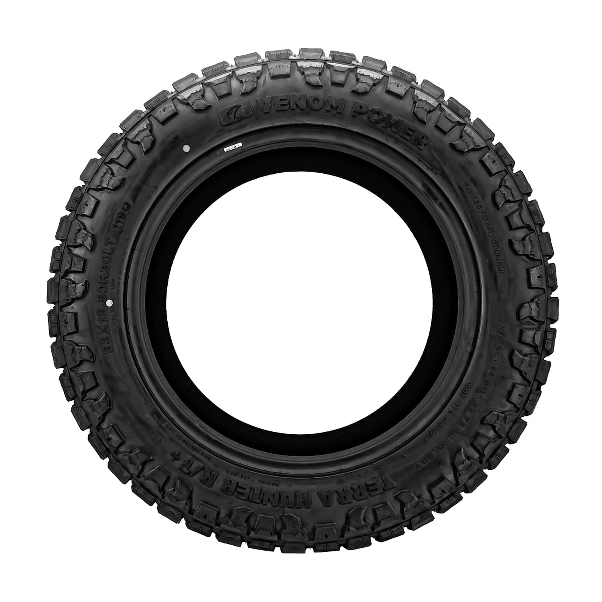 Venom Power Terra Hunter R/T Rugged Terrain LT33X12.50R18 122Q F Light Truck Tire