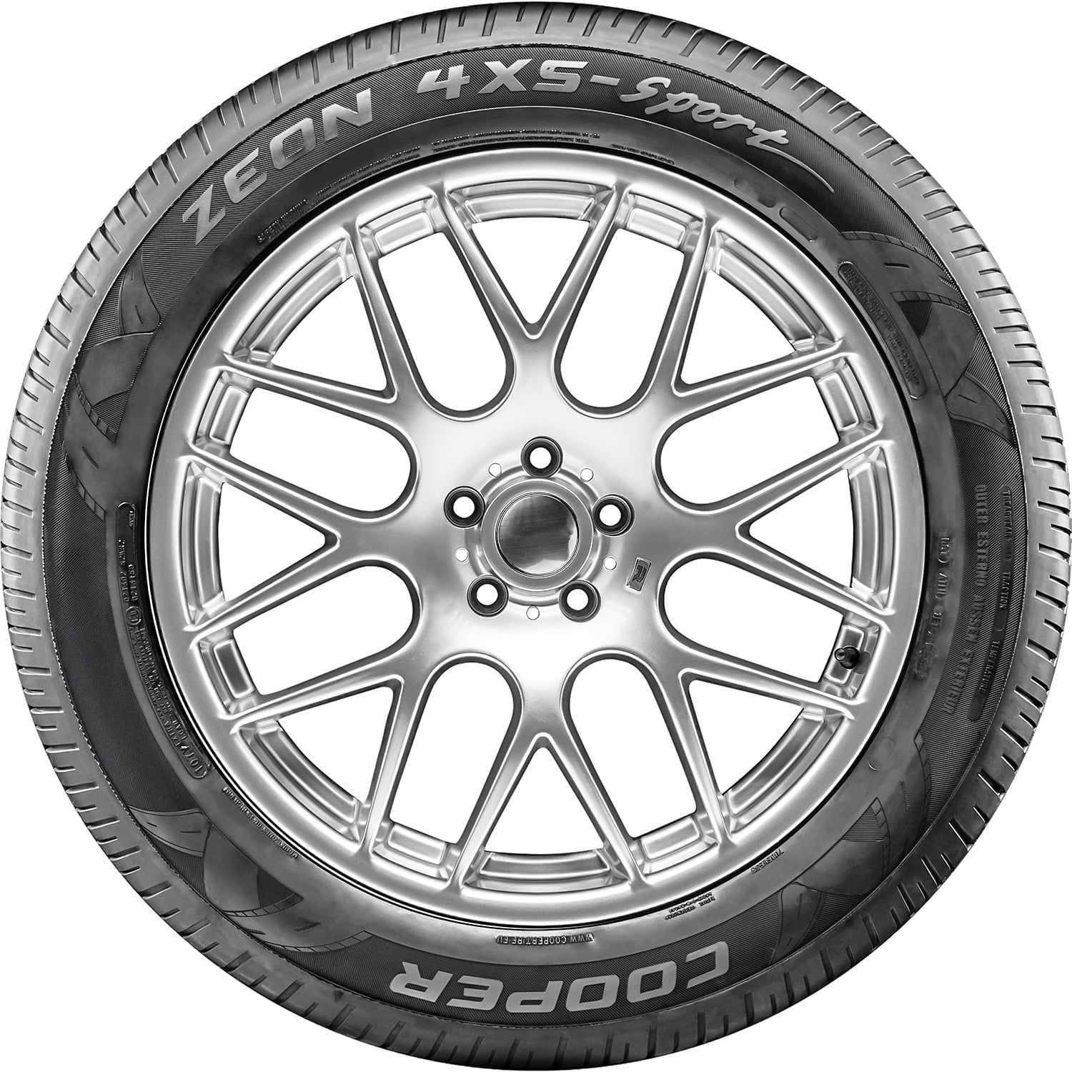 Tire Cooper Zeon 4XS Sport 235/55R19 105V XL Performance Fits: 2010-16 Chevrolet Equinox LTZ, 2017-18 Honda CR-V EX-L