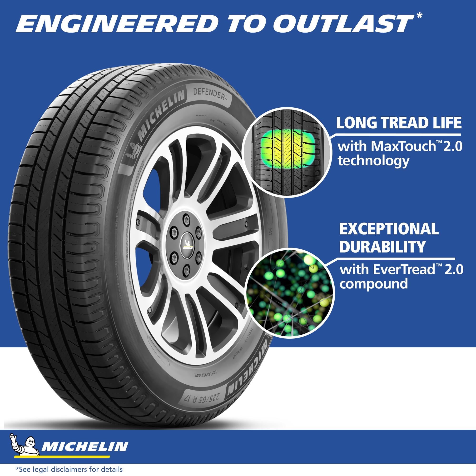 Michelin Defender 2 All-Season 225/60R17 99H Tire