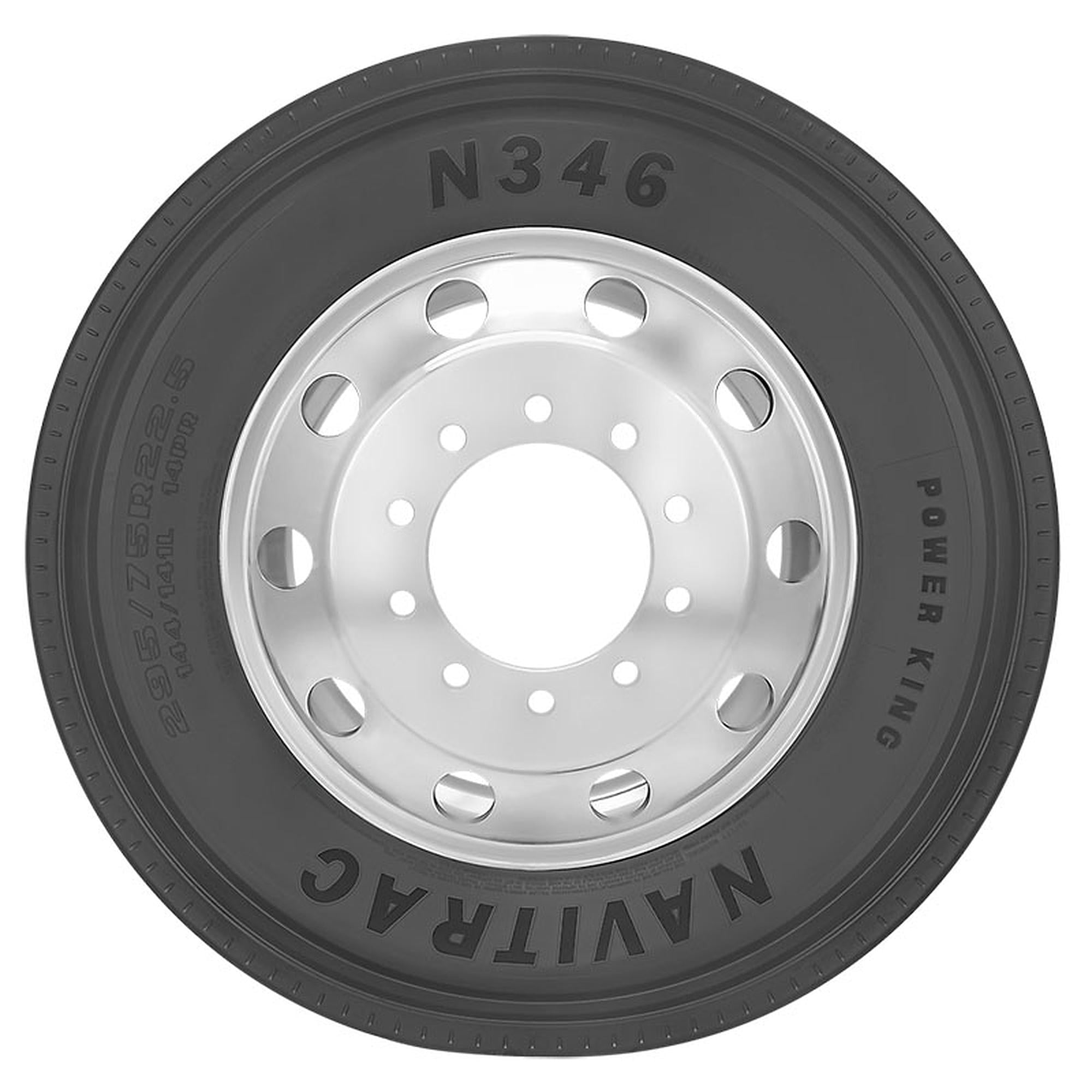 Power King Navitrac N346 11R22.5 146/143M H Commercial Tire