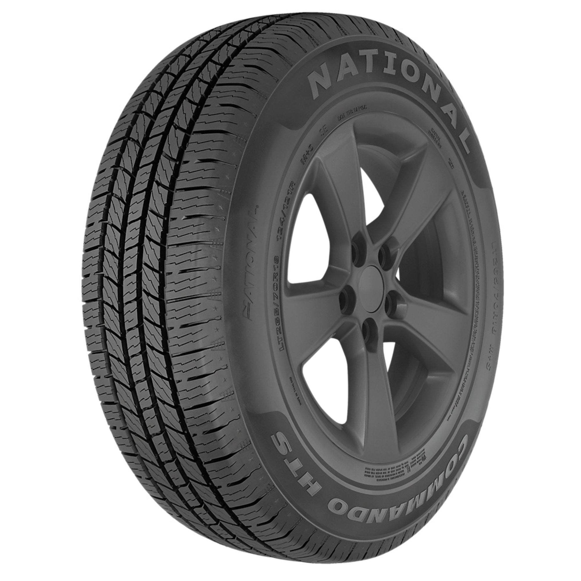 National Commando HTS All Season 255/70R18 113T Light Truck Tire