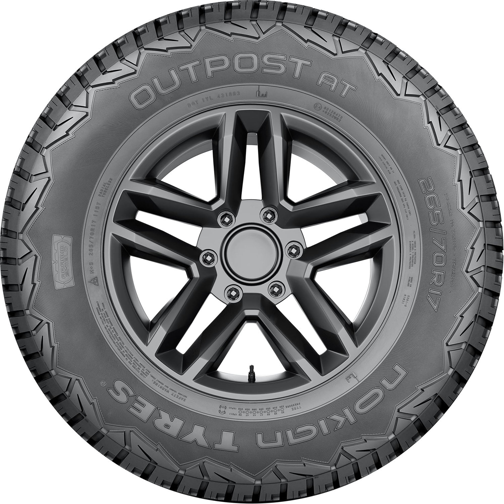 Nokian Outpost AT All Terrain LT245/75R16 120/116S E Light Truck Tire