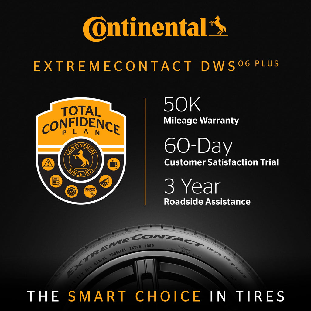 Continental ExtremeContact DWS06 PLUS UHP All Season 255/35ZR19 96Y XL Passenger Tire